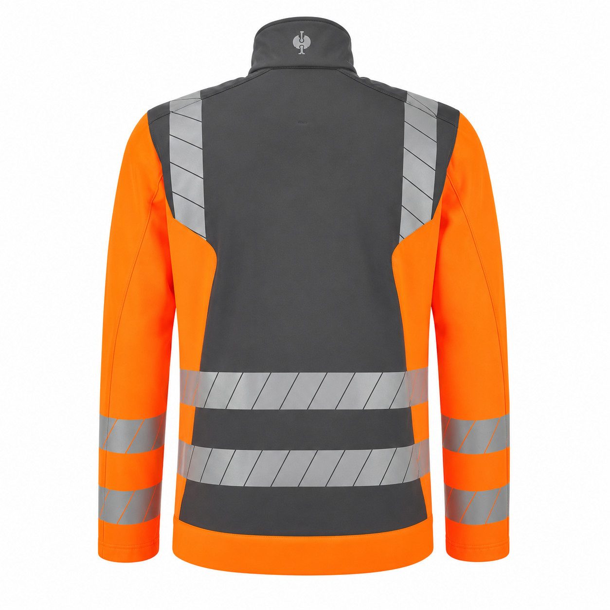 Engelbert Strauss Arbeitsjacke Warnschutz-Softshelljacke e.s. motion 24/7 Hi-Vis anthrazit/warnorange dryplexx-Softshell Wasserabweisend Windabweisend Atmungsaktiv