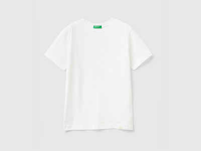 United Colors of Benetton T-Shirt mit Logo-Prägung am Saum