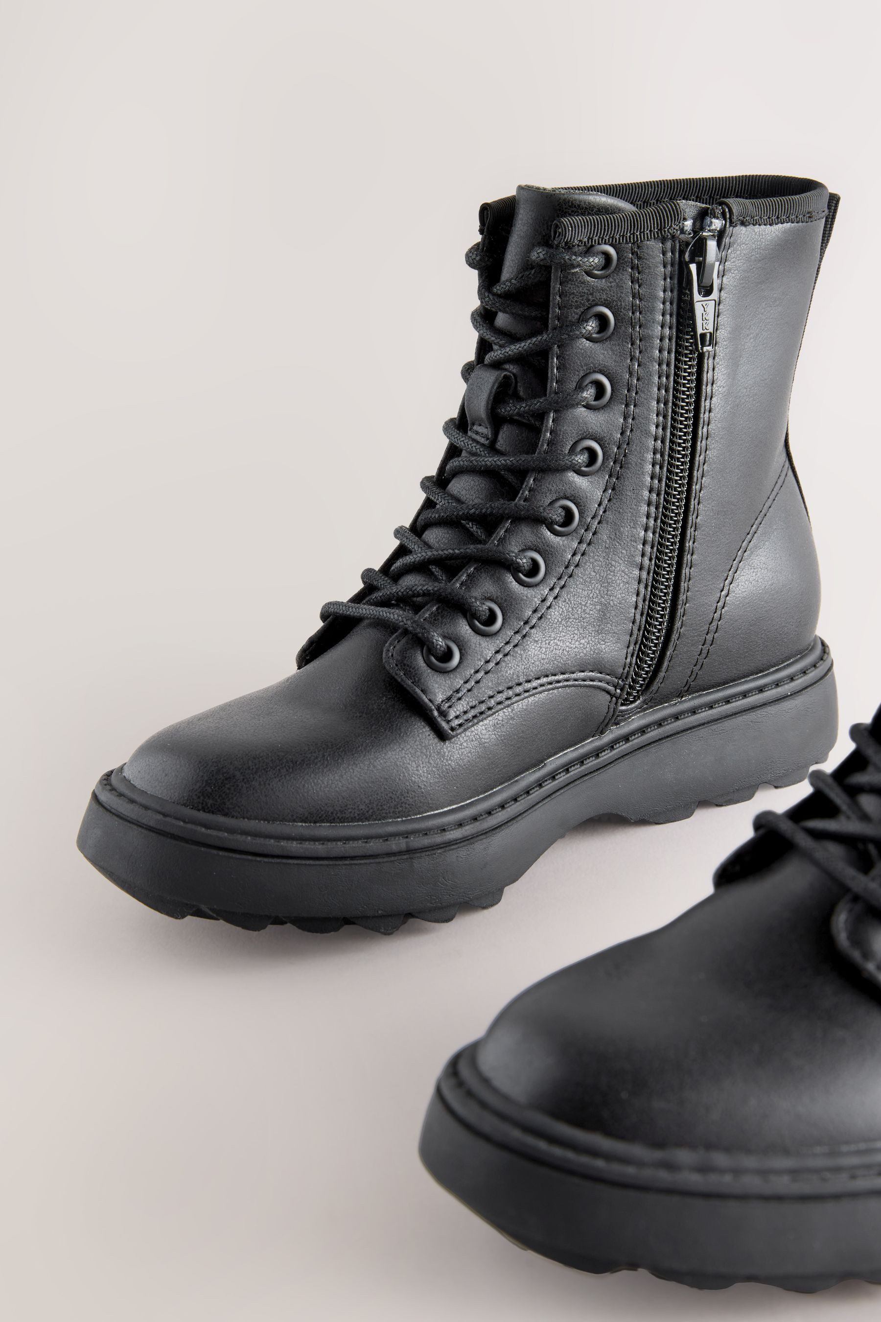 Next Warmgefütterte Schnürstiefeletten Stiefelette (1-tlg)