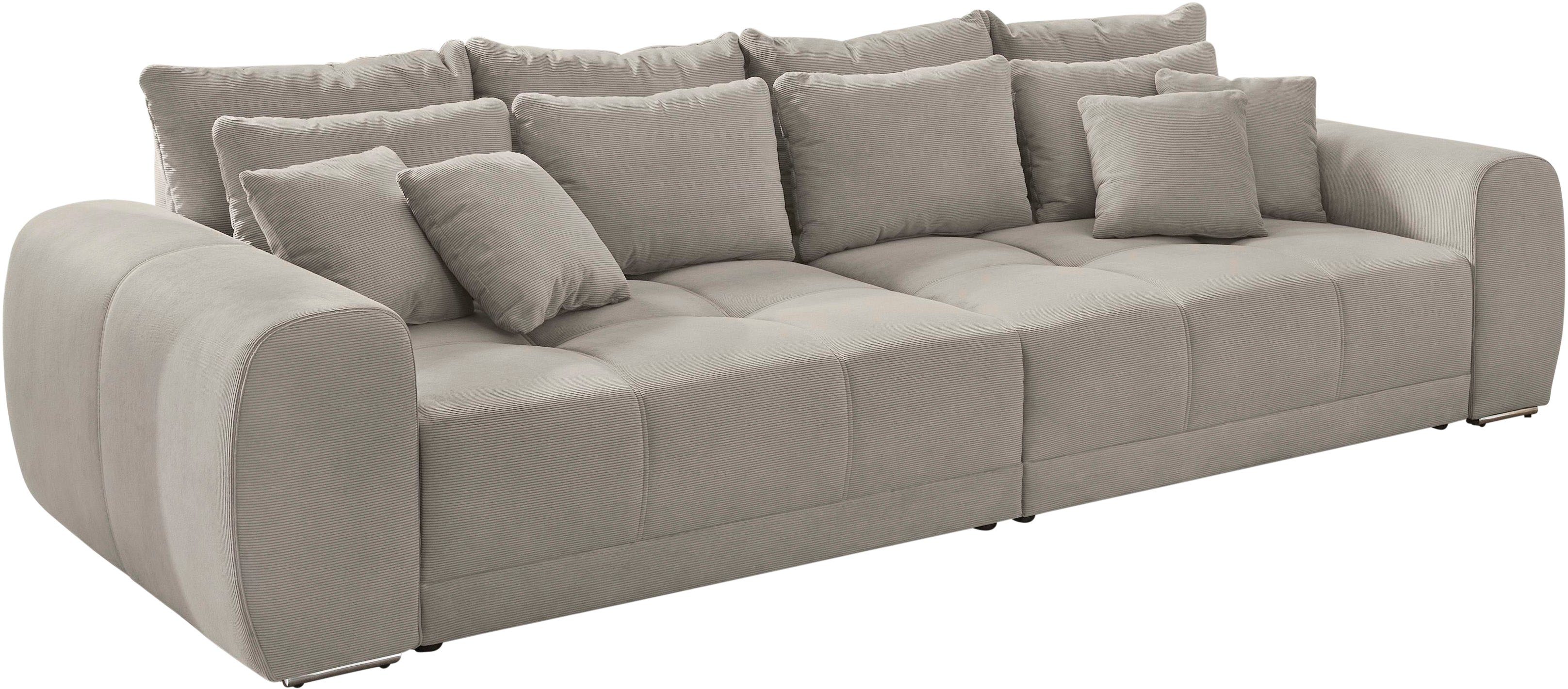 Jockenhöfer Gruppe Big-Sofa Moldau XXL, B: 306 cm, Mega-Sofa, mit 4 Zierkis günstig online kaufen