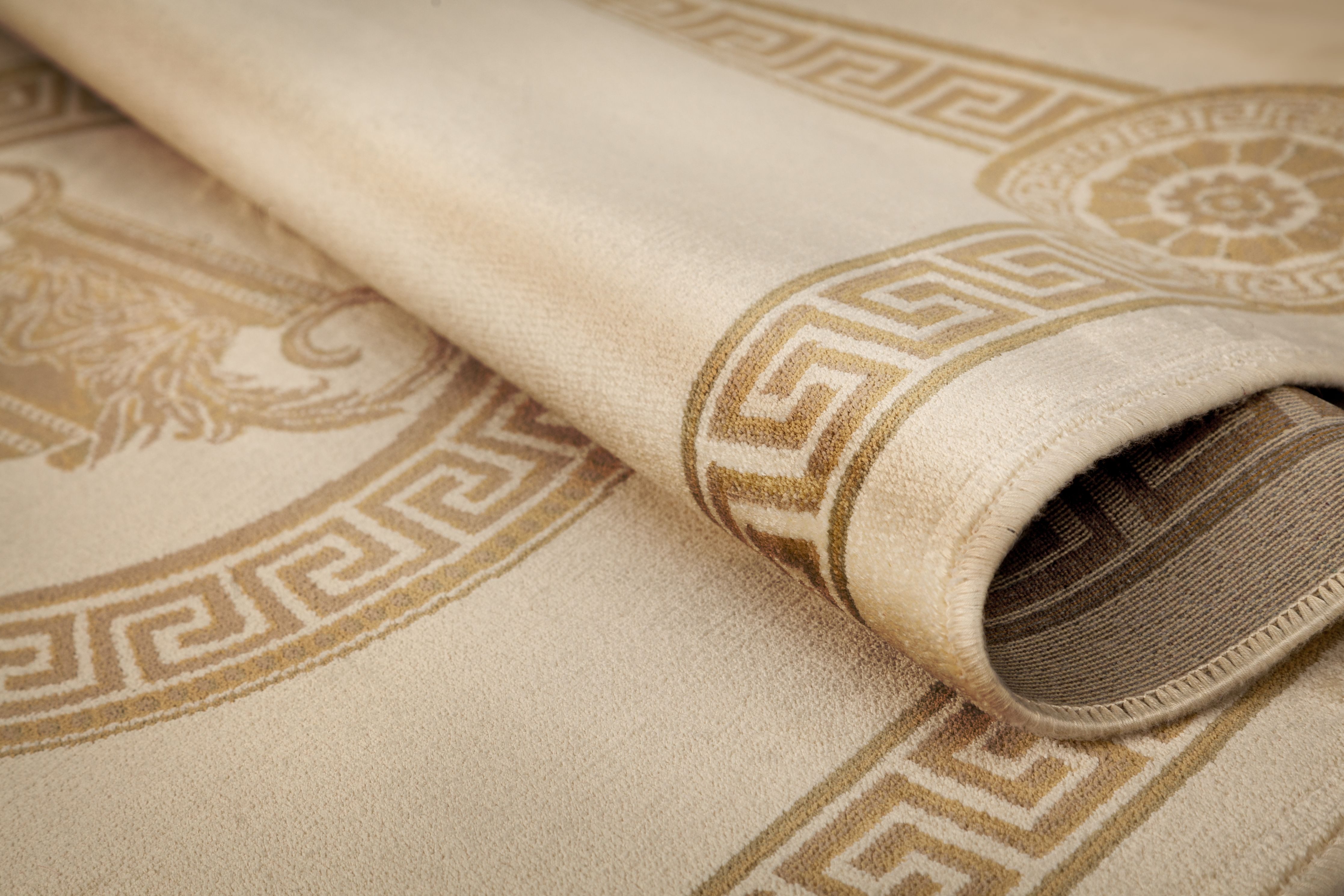 Belle Arti Teppich Teppich Amphore Rund Beige art 609 200 ˇ cm Rund, Rund