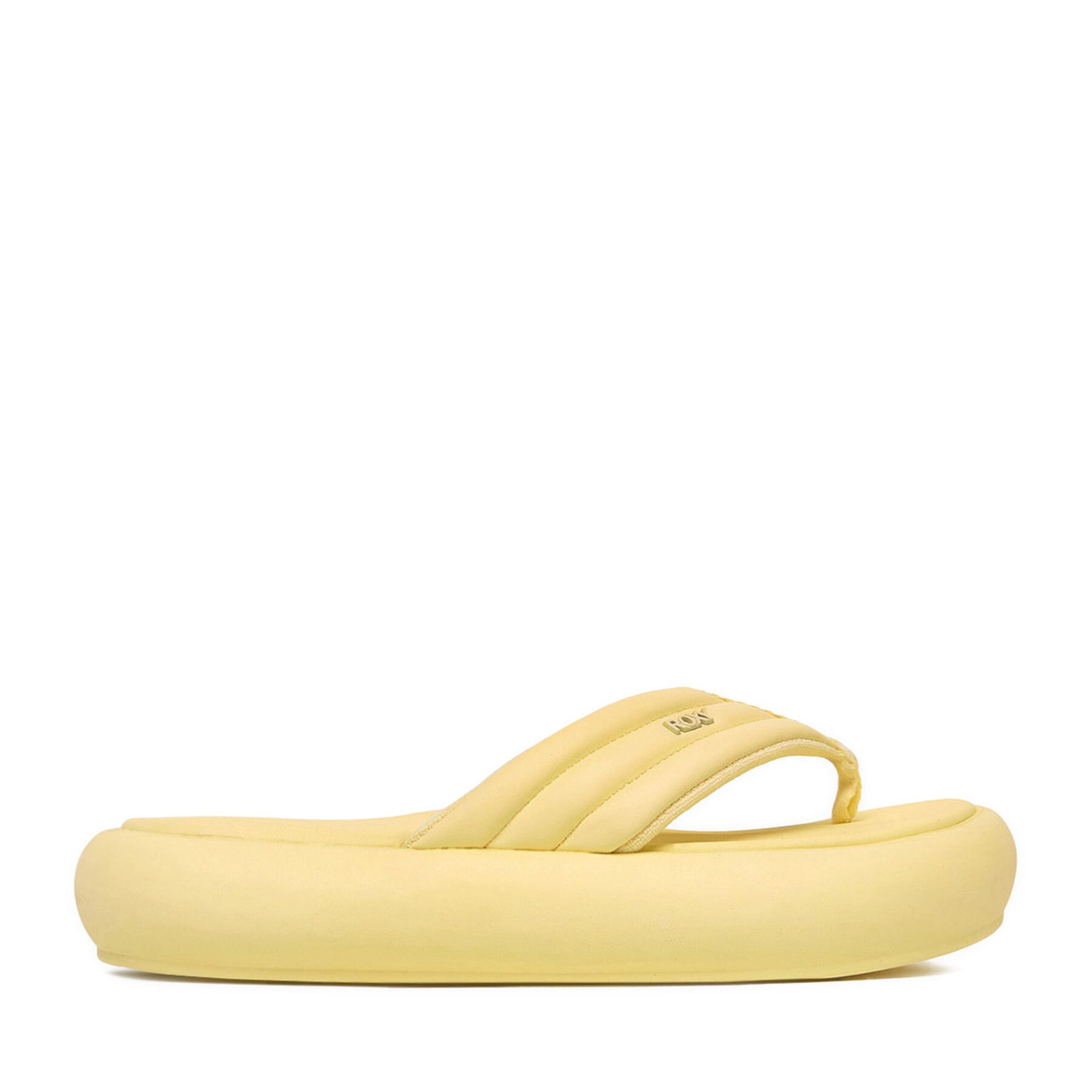 Roxy Roxy Damen-Flip-Flops, gelb Badepantolette