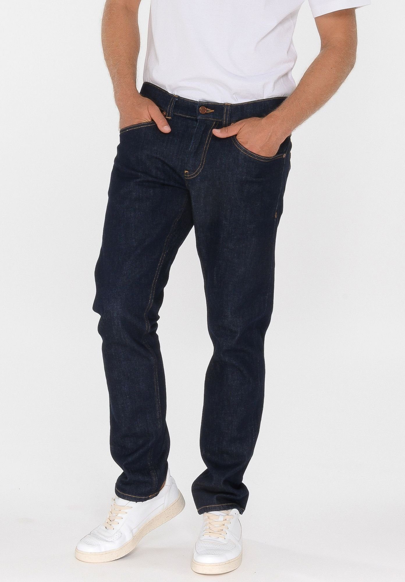 TT207 Indigo ThokkThokk 5-Pocket-Jeans