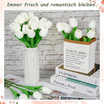 Kunstblume Künstliche Tulpen Gefälschte 30 Stück Künstliche Tulpen, Avisto, für Zuhause, Hochzeitsfeier, Party,Dekoration