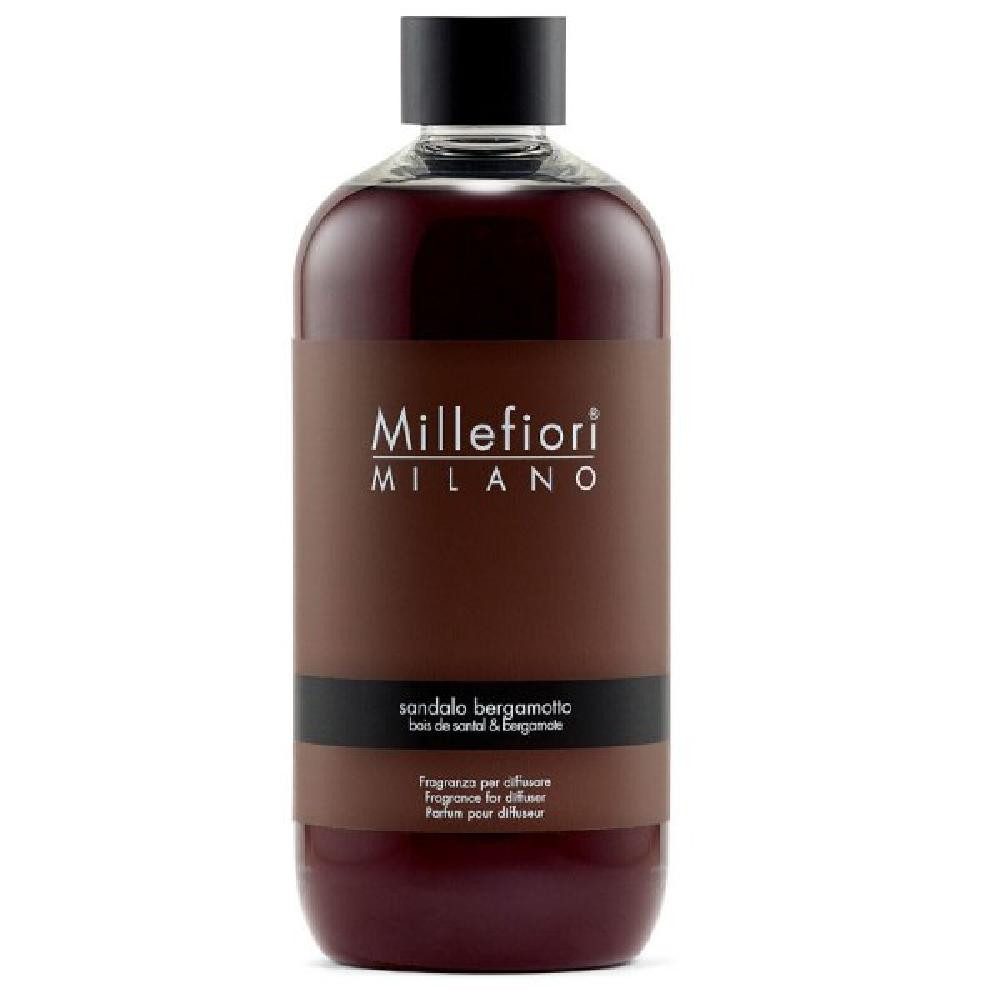 Millefiori Raumduft-Nachfüllflasche Nachfüllflasche Raumduft Sandalo Bergamotto (500ml)