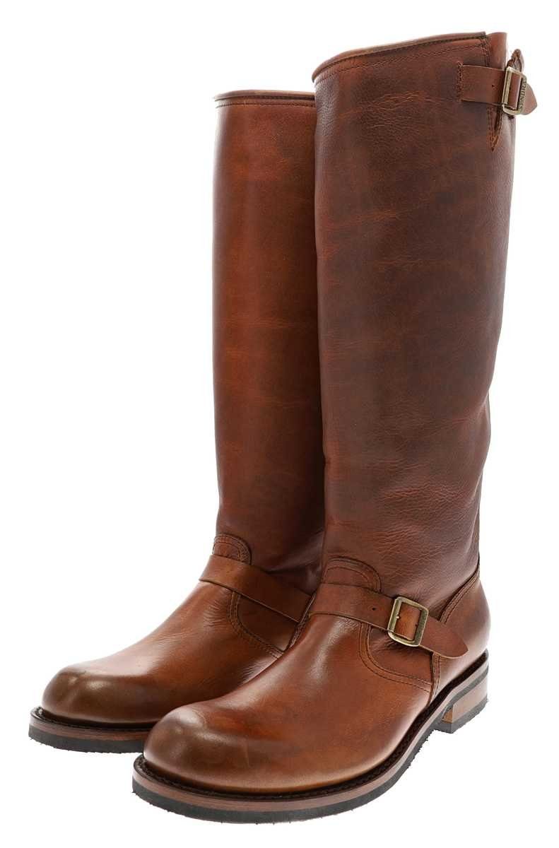 Sendra Ботинки LIGHTING 16084 Braun Bikerboots Rahmengenähter Herren Lederstiefel