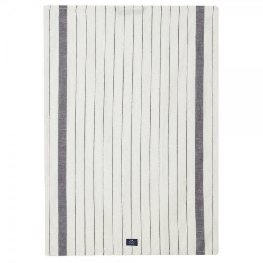 Gray Cotton Geschirrtuch Striped (70x50) Linen Lexington LEXINGTON Geschirrtuch White