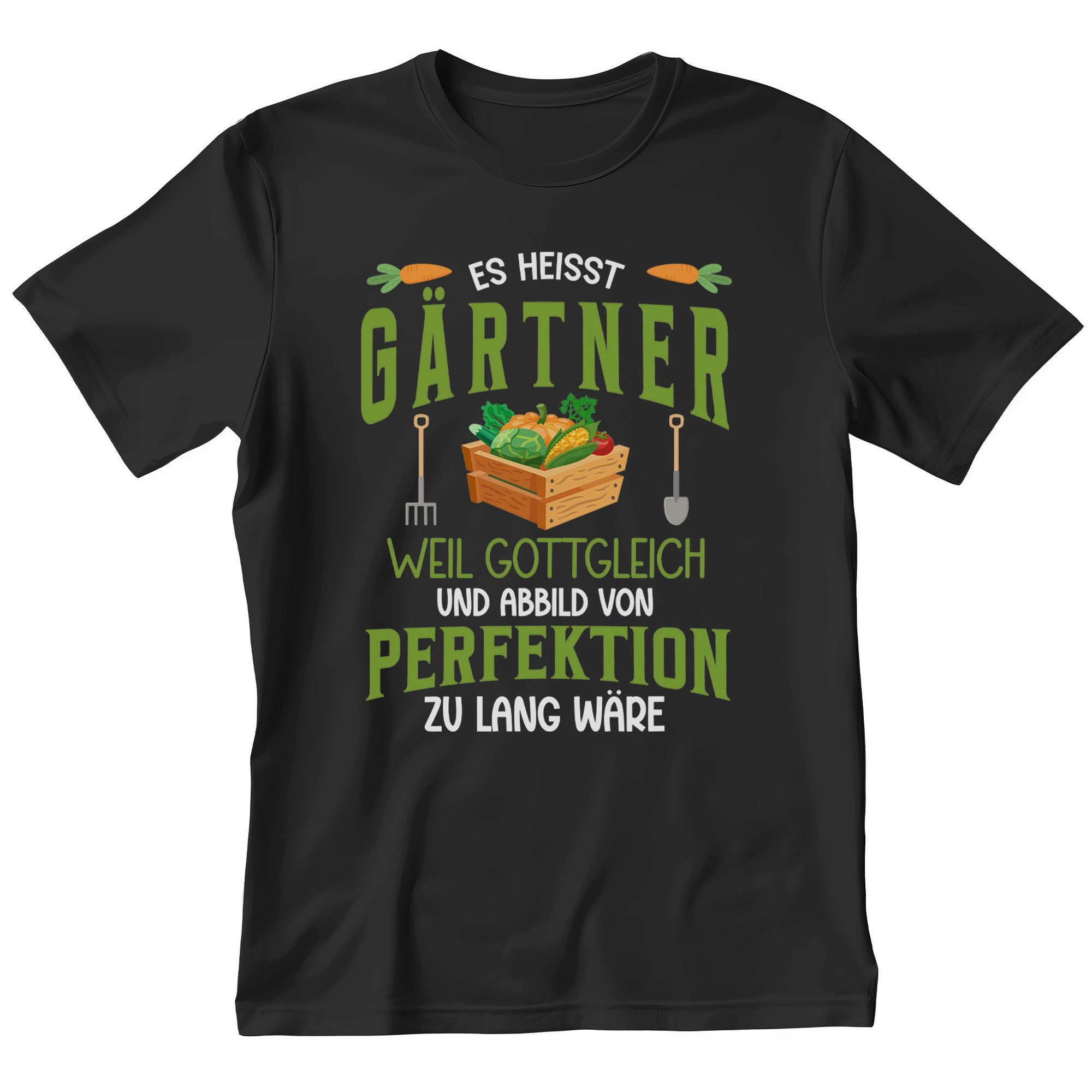 T-Shirt Gärtner Geschenk Männer Spruch Beruf Ausbildung Abschluss