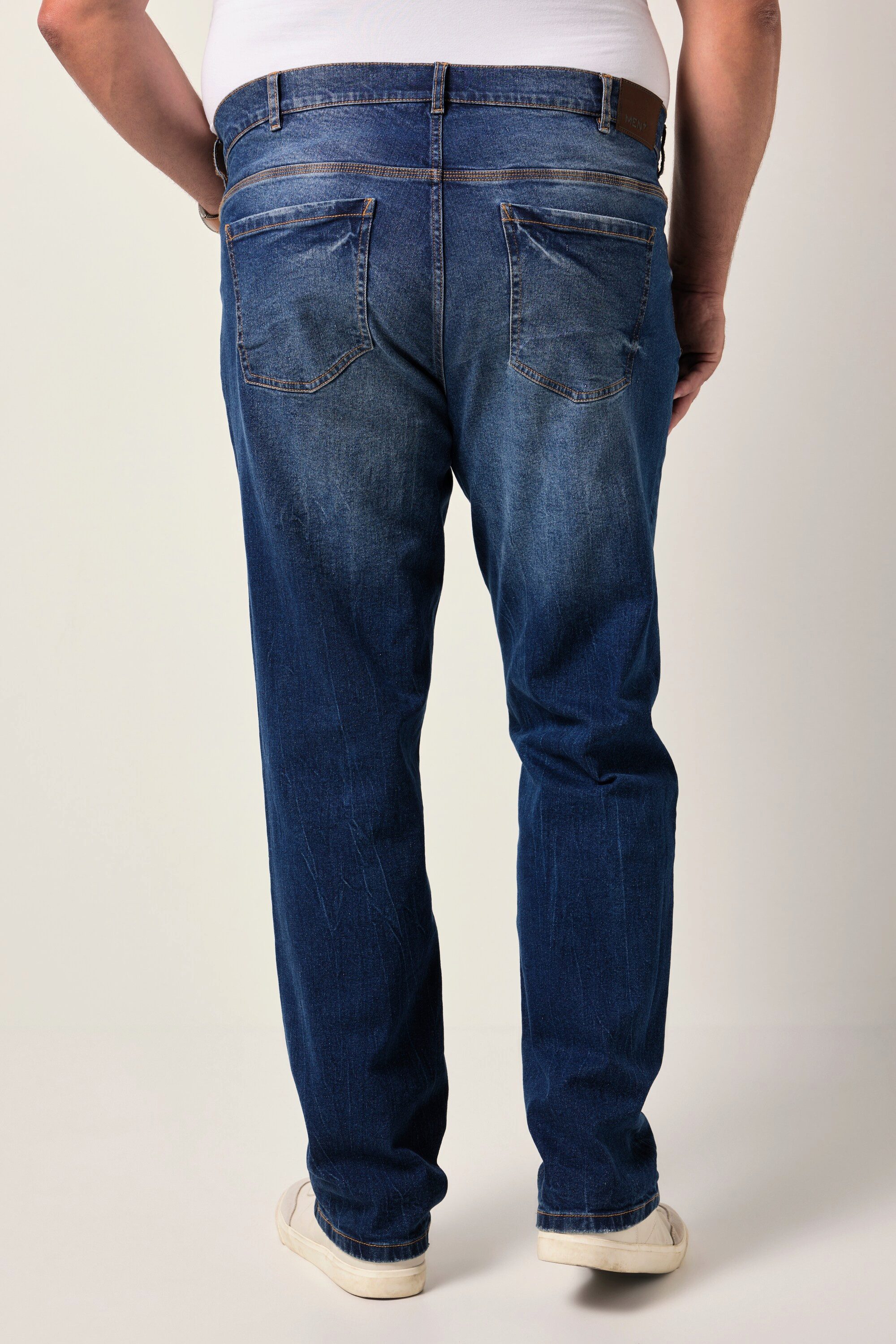 Men Plus 5-Pocket-Jeans Jeans Bauchfit Straight Fit 5-Pocket – Bild 3 von 5