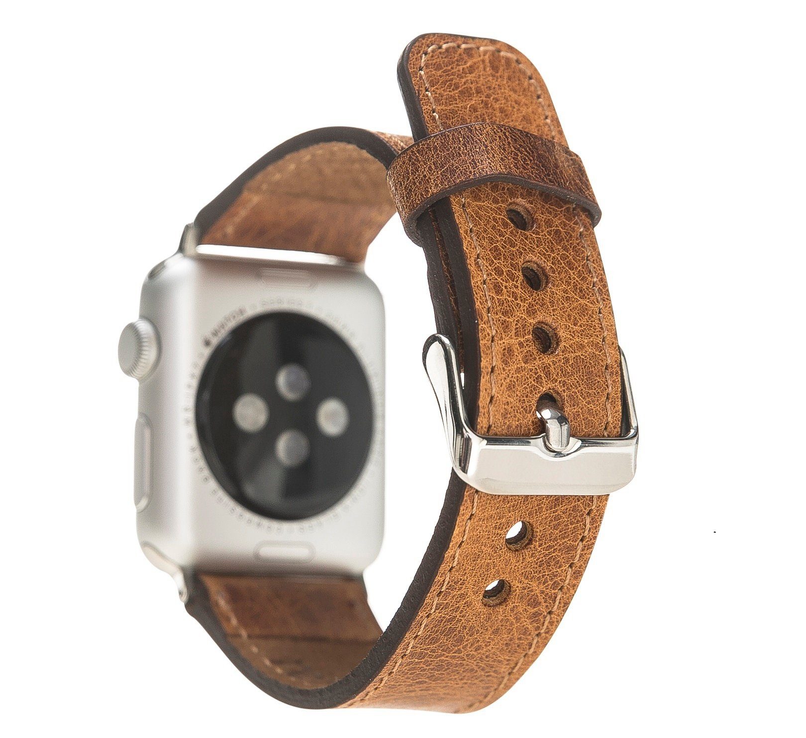 Smartwatch-Armband Apple Watch Band für Series 10 / Ultra/9/SE/8-1 Echtleder Armband
