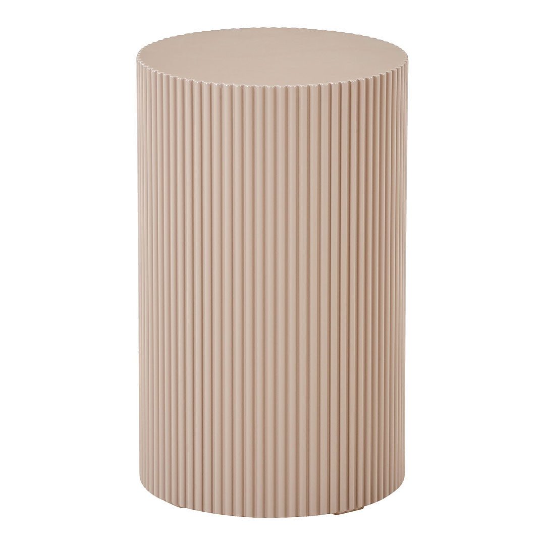 ebuy24 Couchtisch Farense Eckbeistelltisch Ø30cm beige. günstig online kaufen