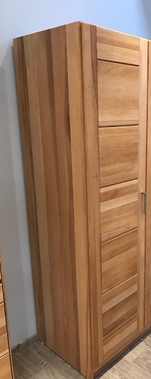 ELFO Kleiderschrank Kleiderschrank Pia Schrank Kernbuche Teilmassiv geölt 3 günstig online kaufen