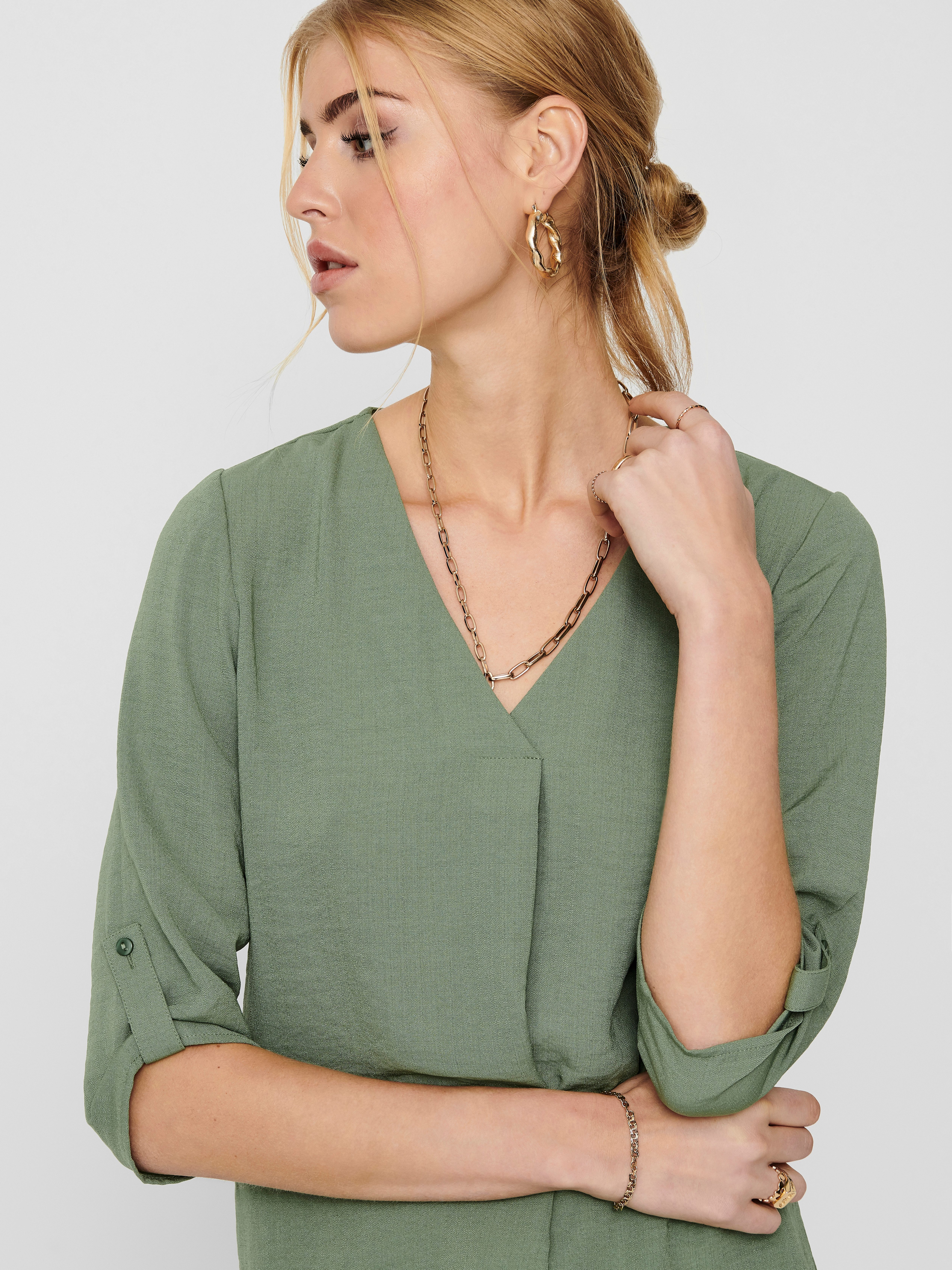 JDY Shirtbluse JDYDIVYA LIFE 3/4 TOP günstig online kaufen