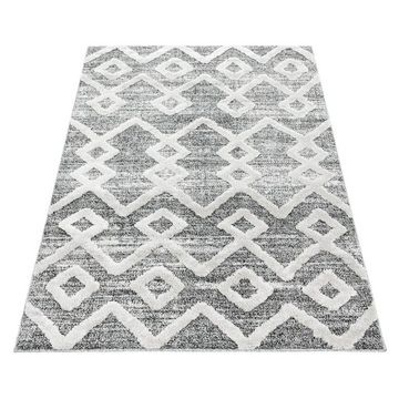 Teppich Hochflor Teppich Pepe Grau, Teppich Boss, rechteckig, Höhe: 20 mm