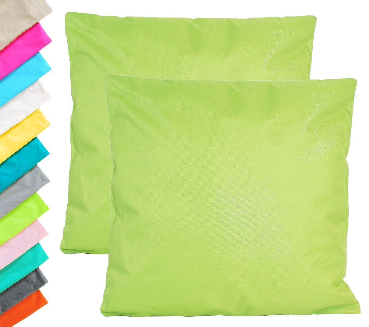 Phantoscope Wasserdichte Outdoor-Kissenbezüge 45x45cm - 2er Set Für Terrasse & Garten