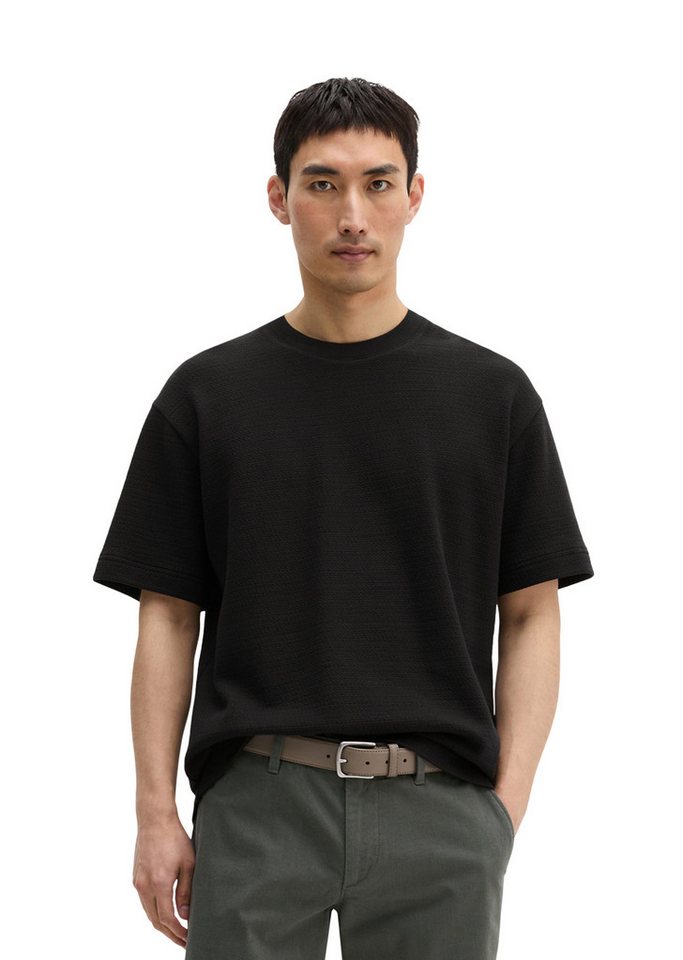 Marc O'Polo T-Shirt mit feiner Struktur