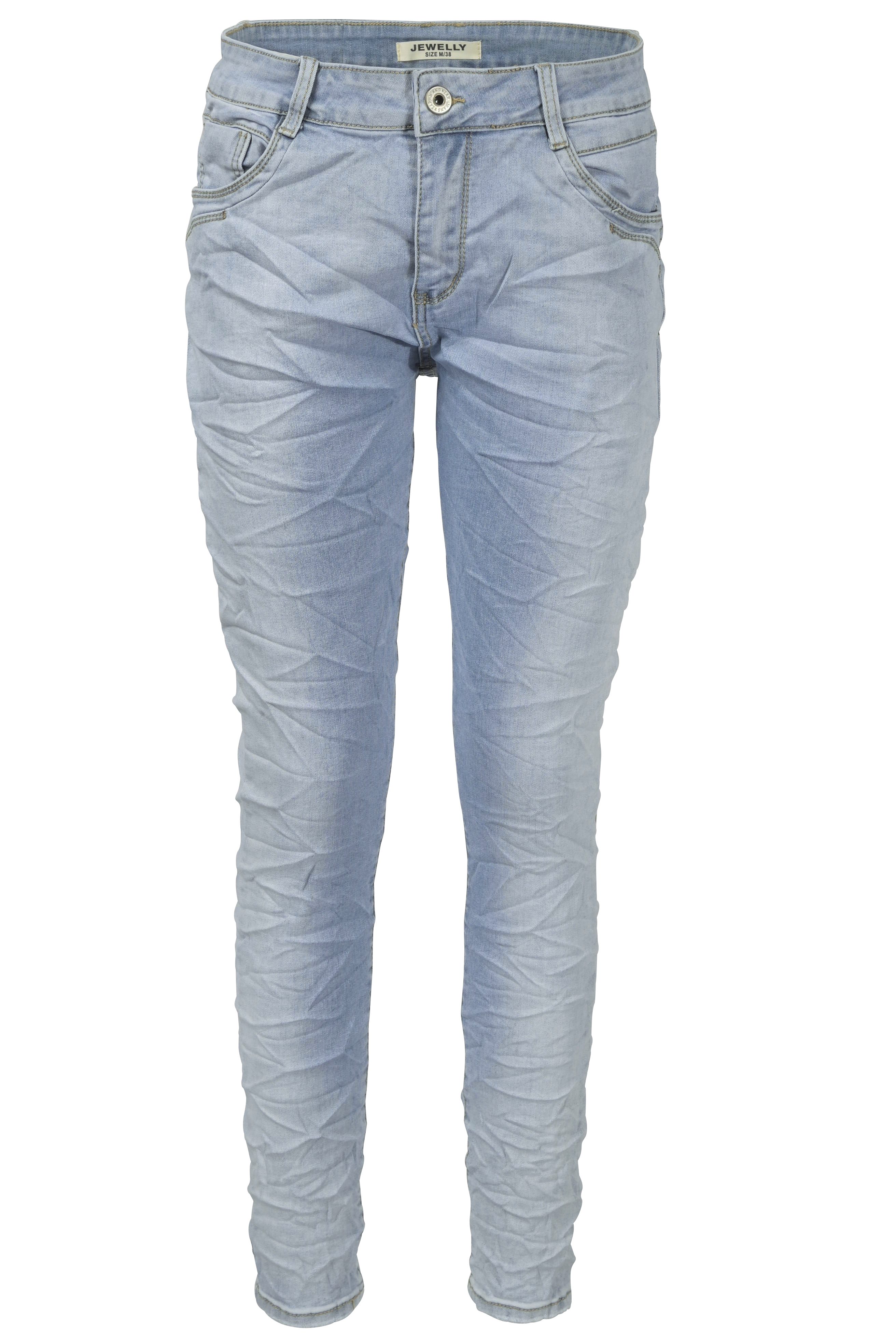 Jewelly Regular-fit-Jeans Stretch Jeans Five-Pocket-Jeans Boyfriend günstig online kaufen