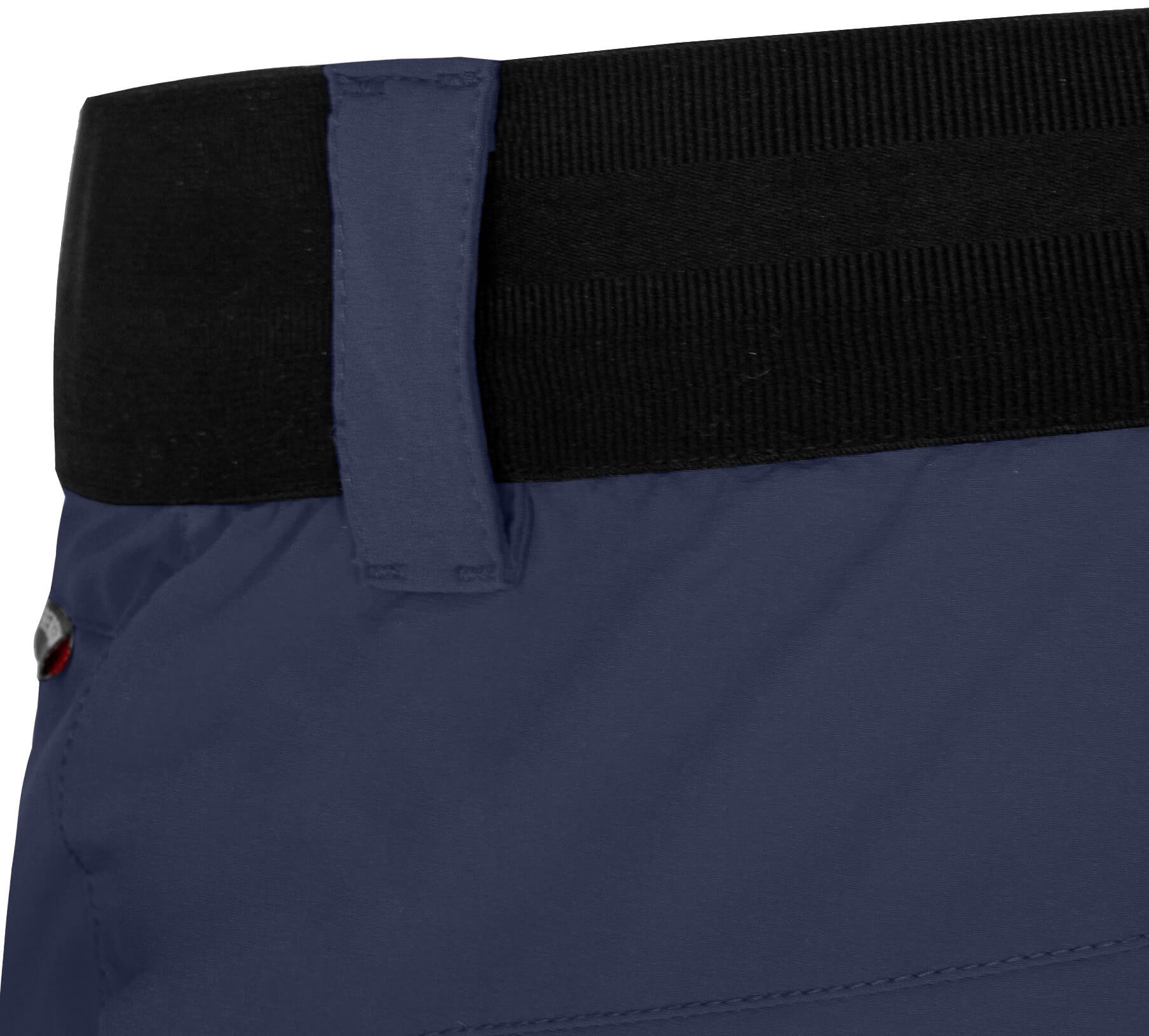 Bergson Outdoorhose VIDAA COMFORT Capri Damen 3/4 Wanderhose, leicht, strapazierfähig, Normalgrößen, peacoat