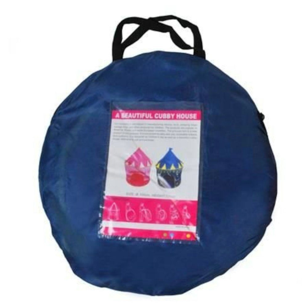 ISO TRADE Innenzelt Blaues Kinderzelt, Personen: 2 (Spar-Set, 1 tlg., spielen, Prinzessin), das Zelt hat keine scharfen Kanten