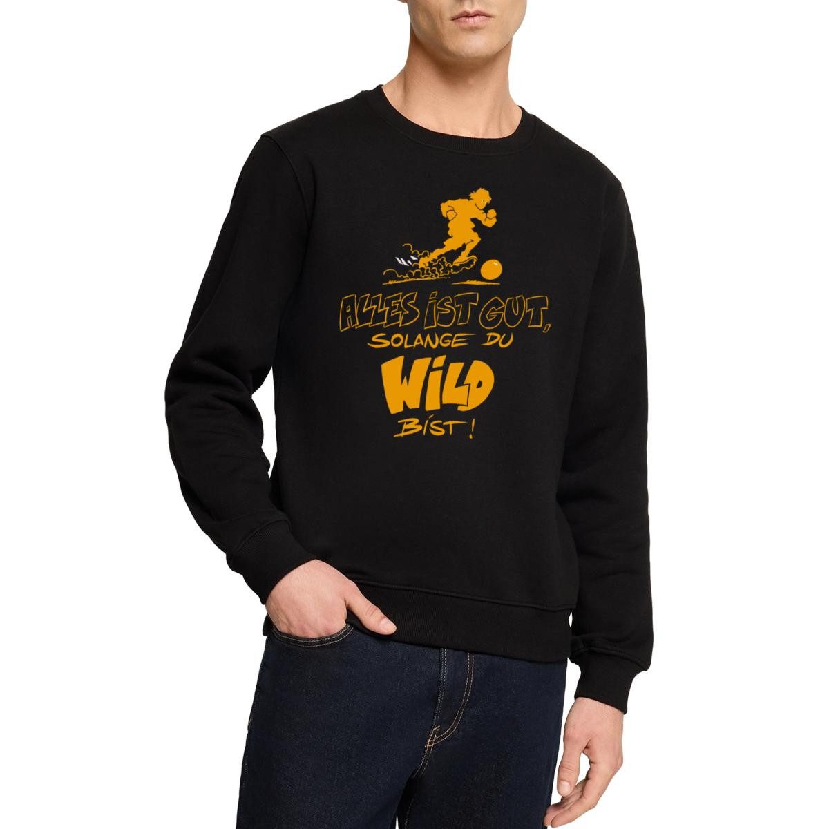 Sweatshirt Die Wilden Kerle Spruch Motto Herren Premium Pullover