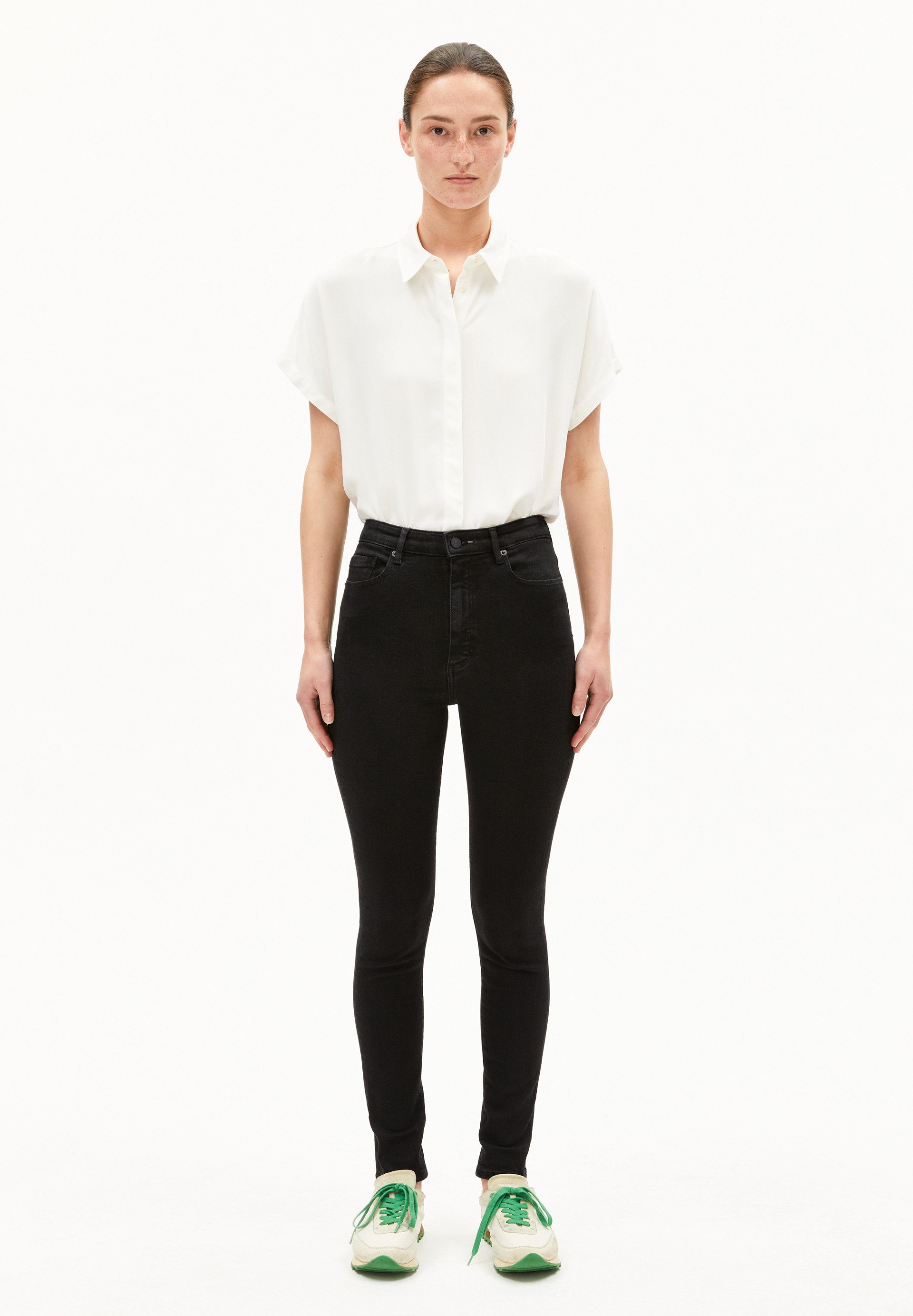 Armedangels Skinny-fit-Jeans INGAA (X-Stretch) High waist
