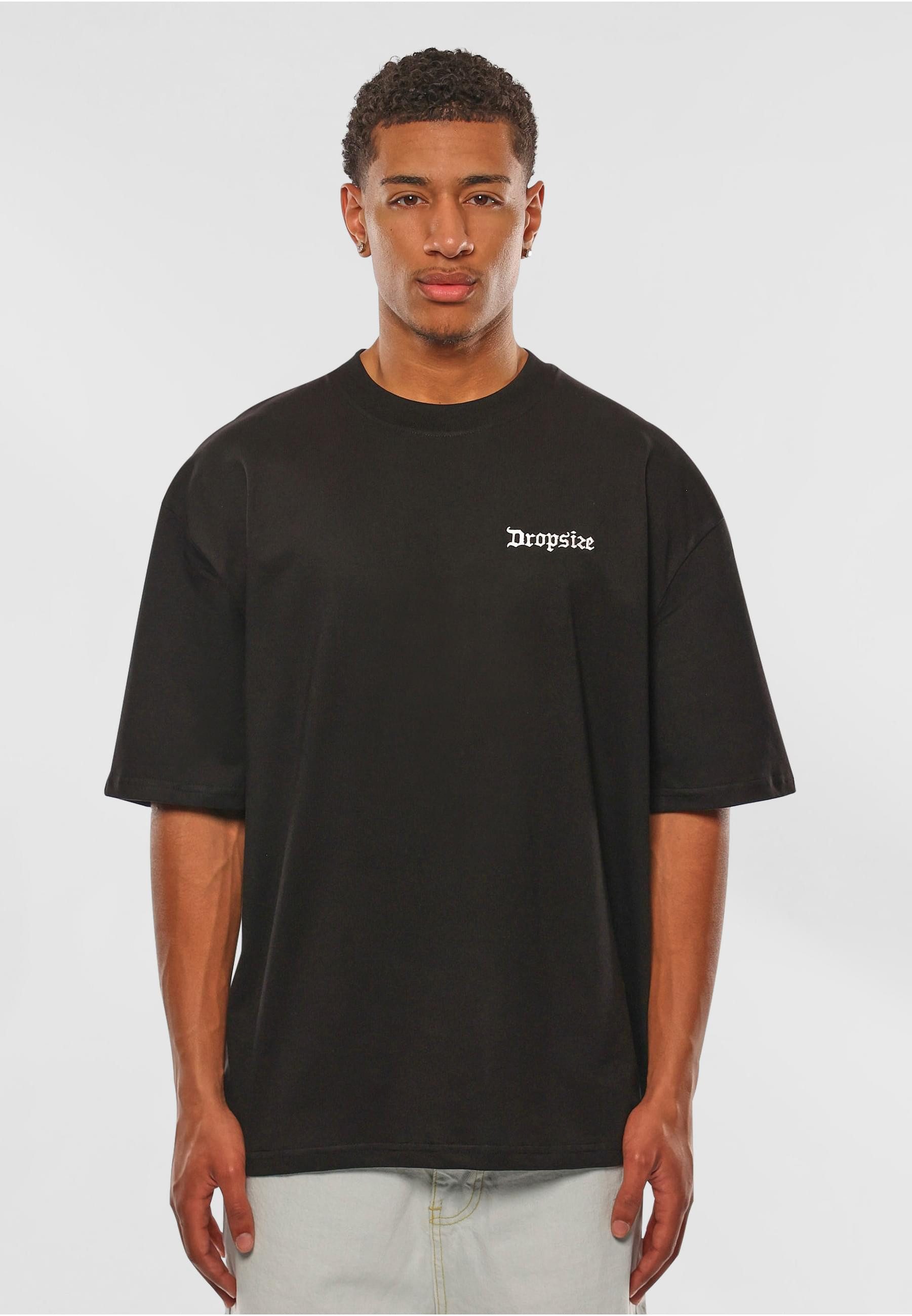 Dropsize T-Shirt Dropsize Dropsize Heavy Oversize Bird&Roses T-Shirt (1-tlg)