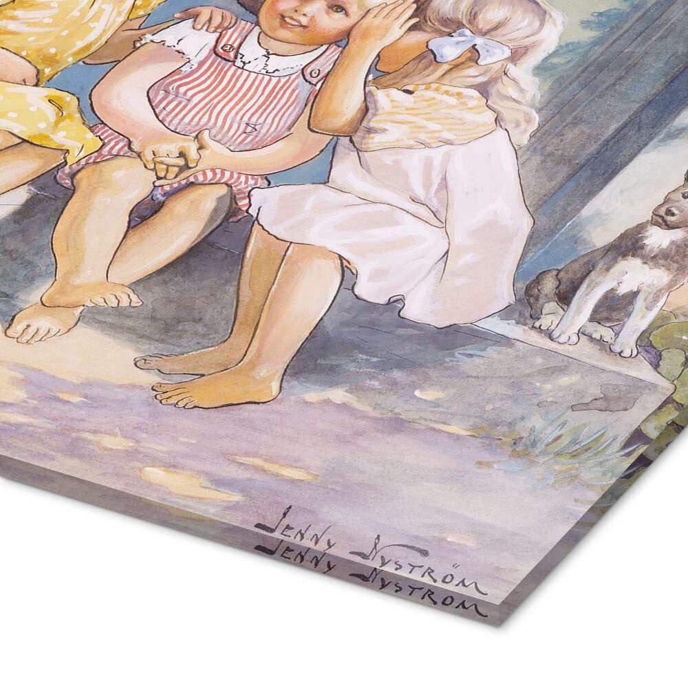 Posterlounge Wandbild Mädchen, Jenny Nyström, erhältlich als Poster, Leinwandbild, Wandsticker oder Acrylglasbild