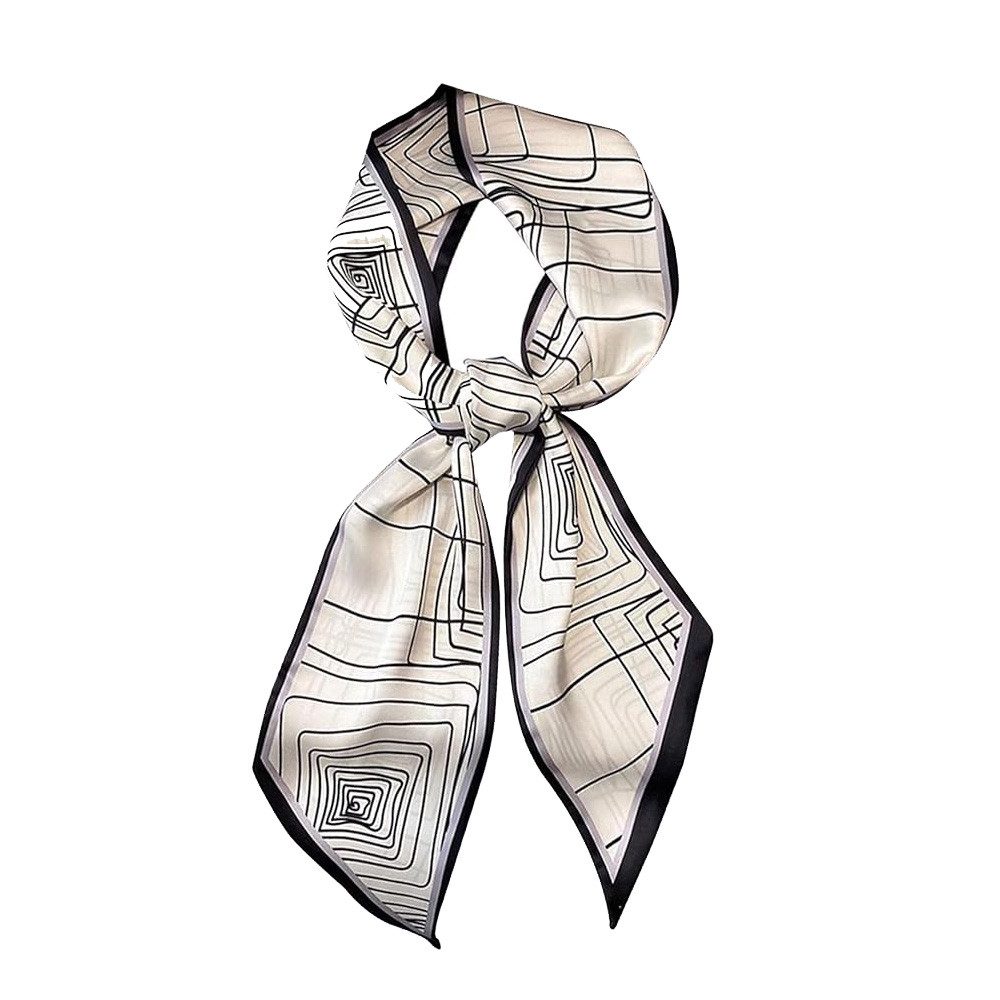 Coonoor Seidenschal Satin Seidenschal Bandanas Haarschal 150 x 13 cm, für B günstig online kaufen