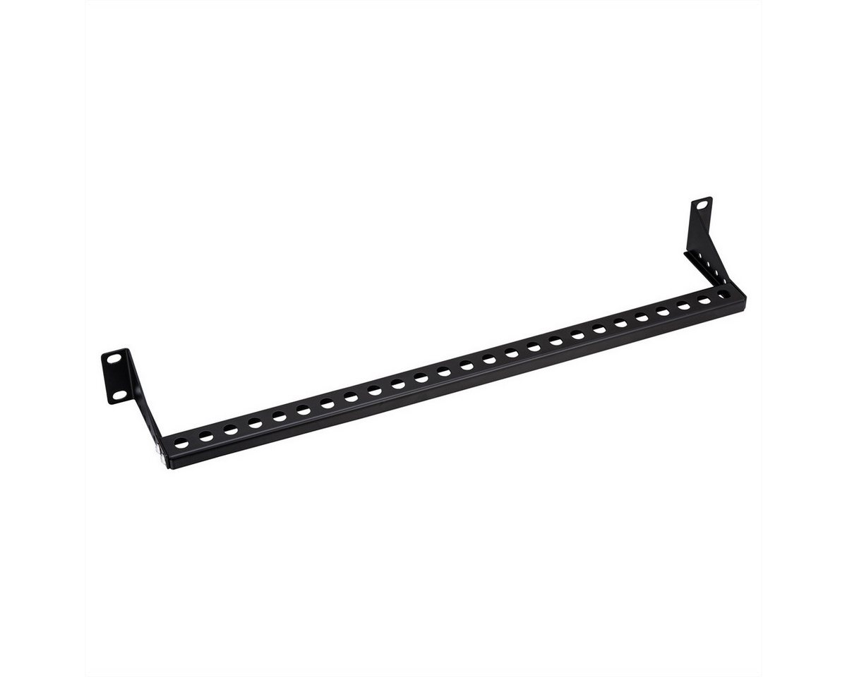 VALUE Netzwerkschrank 19-Zoll-Rack montierbare Kabelführungsschiene (horizontal), einstellbare Tiefe, 1HE
