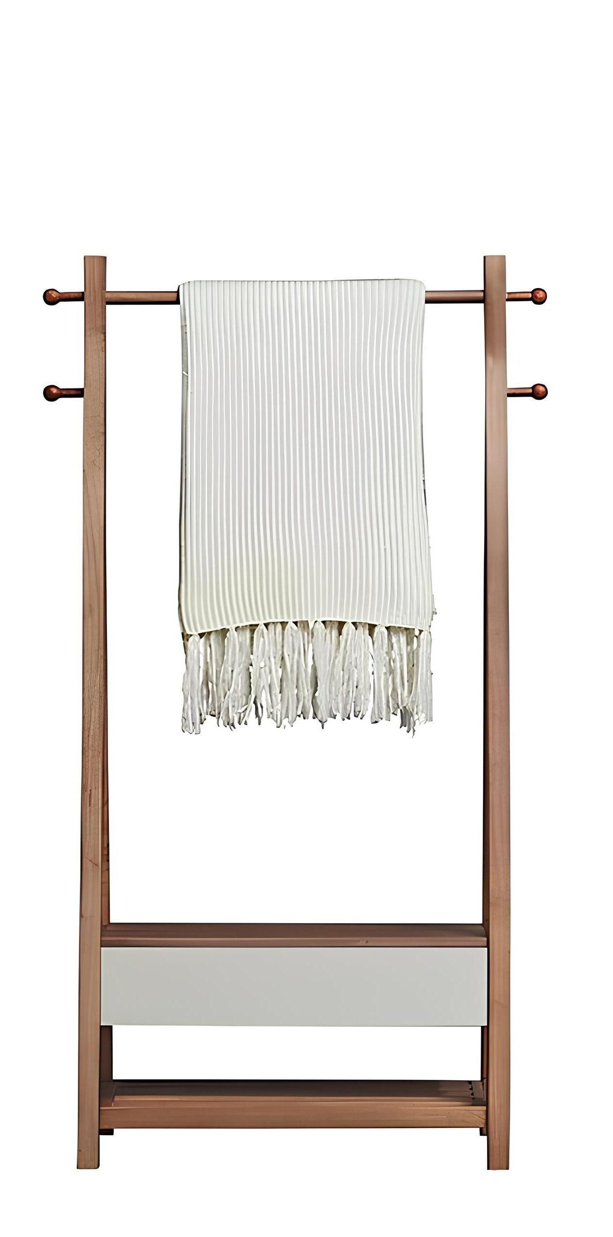 Xlmoebel Kleiderständer Design Garderobenständer mit Hängeaufbewahrung und Regal, (1 St., Kleiderständer), Hergestellt in Europa