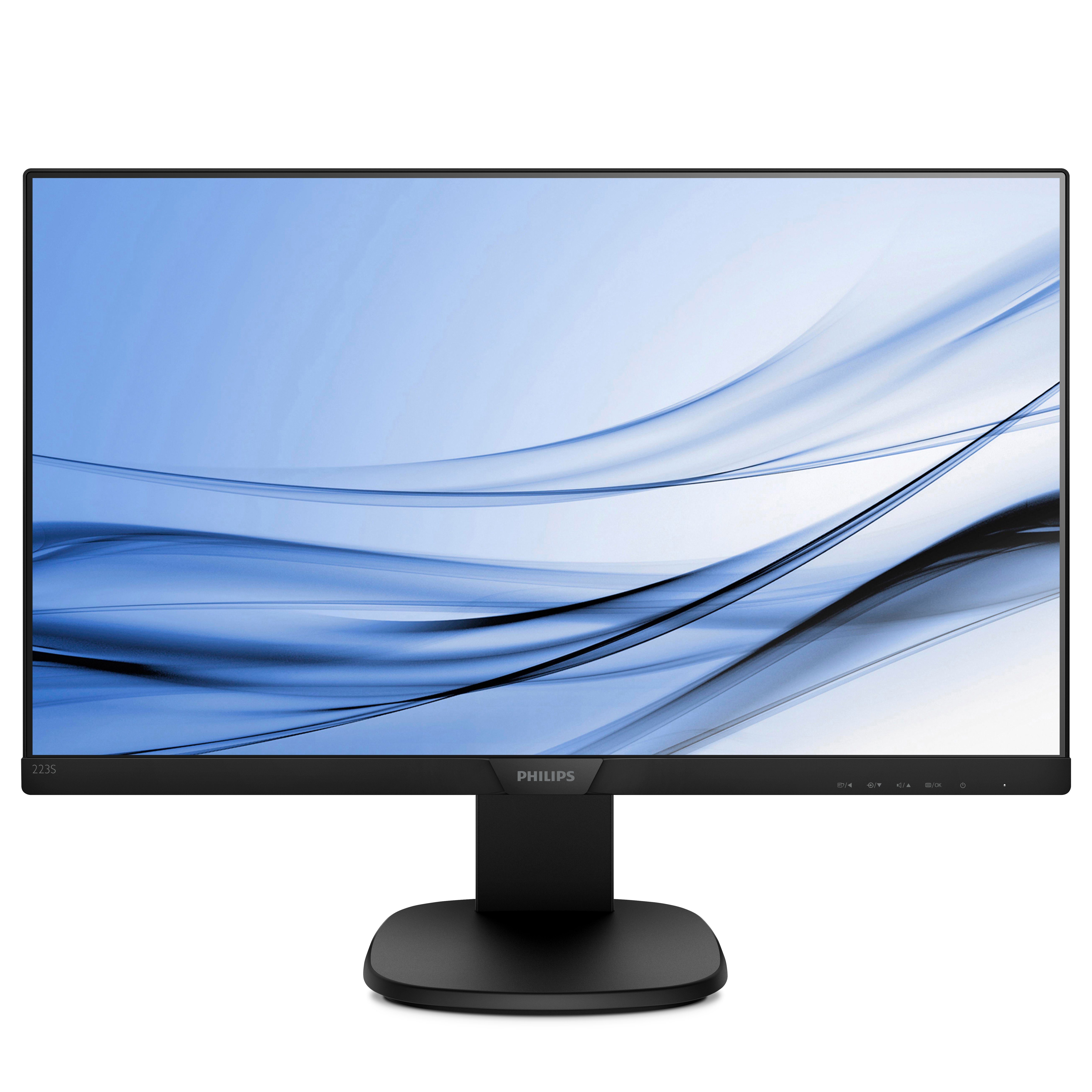 Philips 243S7EHMB LCD-Monitor (60,5 cm/24 ", 1920 x 1080 px, 5 ms Reaktionszeit, 60 Hz, IPS)
