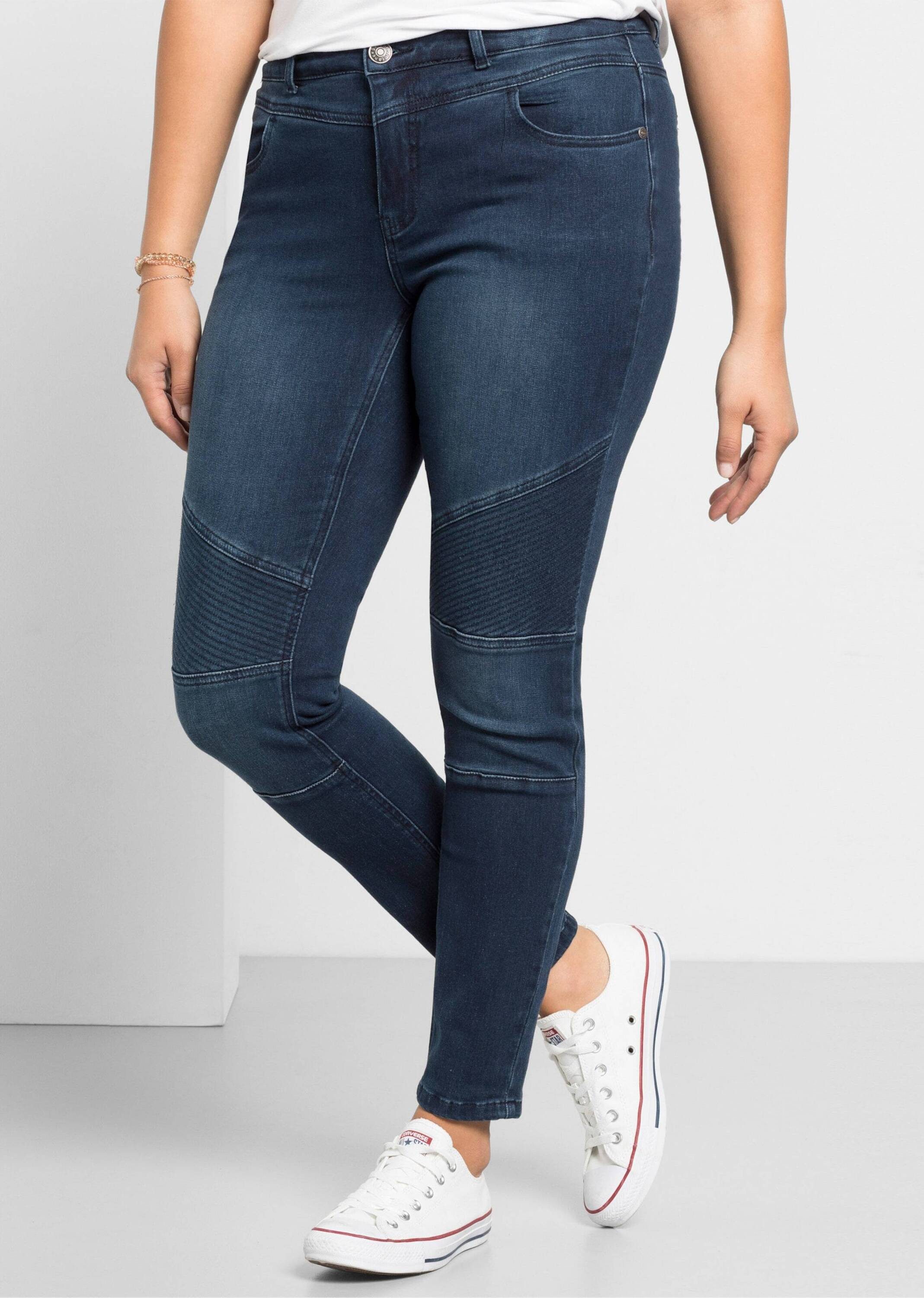 Sheego Bequeme Jeans Stretch-Jeans Power-Stretch-Qualität