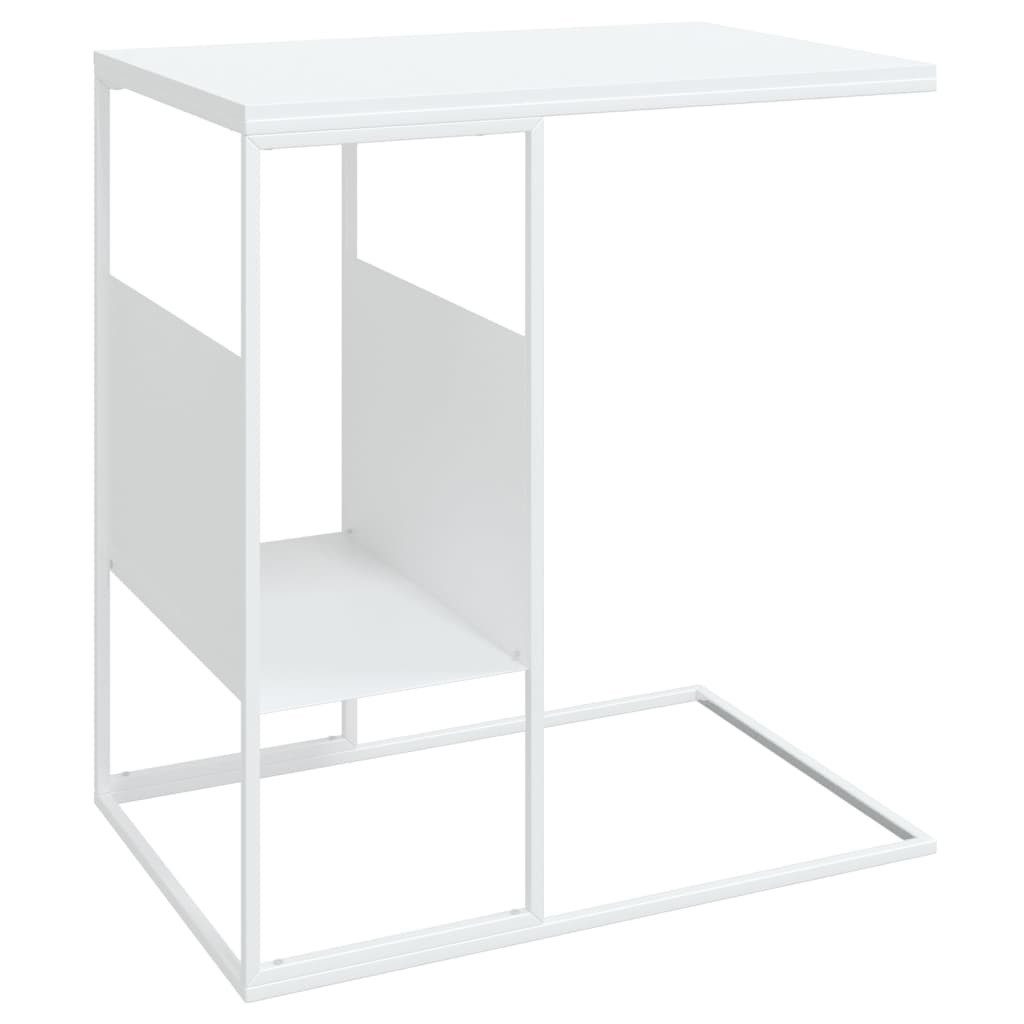furnicato Beistelltisch Weiß 55x36x59,5 cm Holzwerkstoff günstig online kaufen