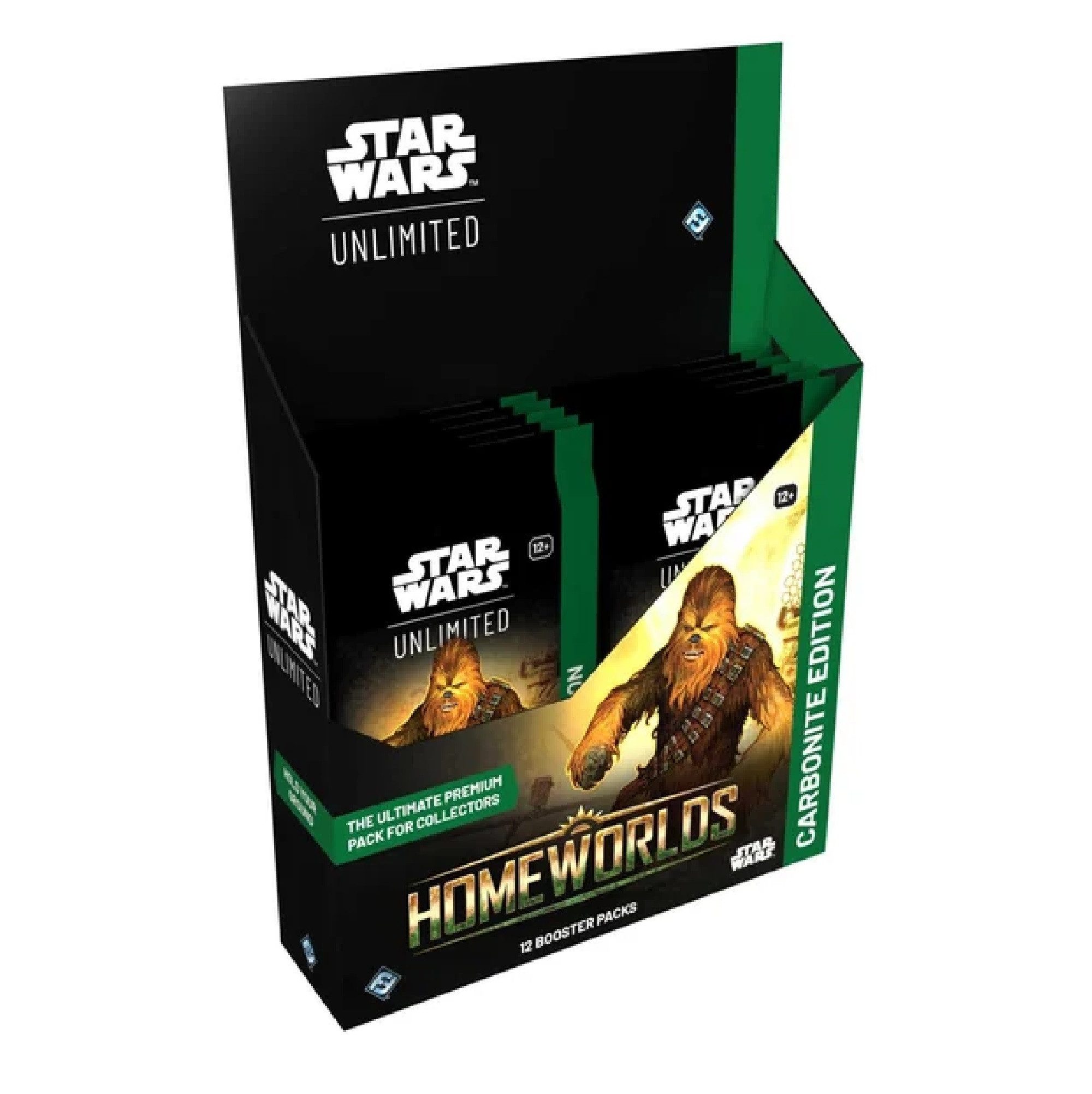 Fantasy Flight Games Sammelkarte SWU - Homeworlds Carbonite Booster Display (E)