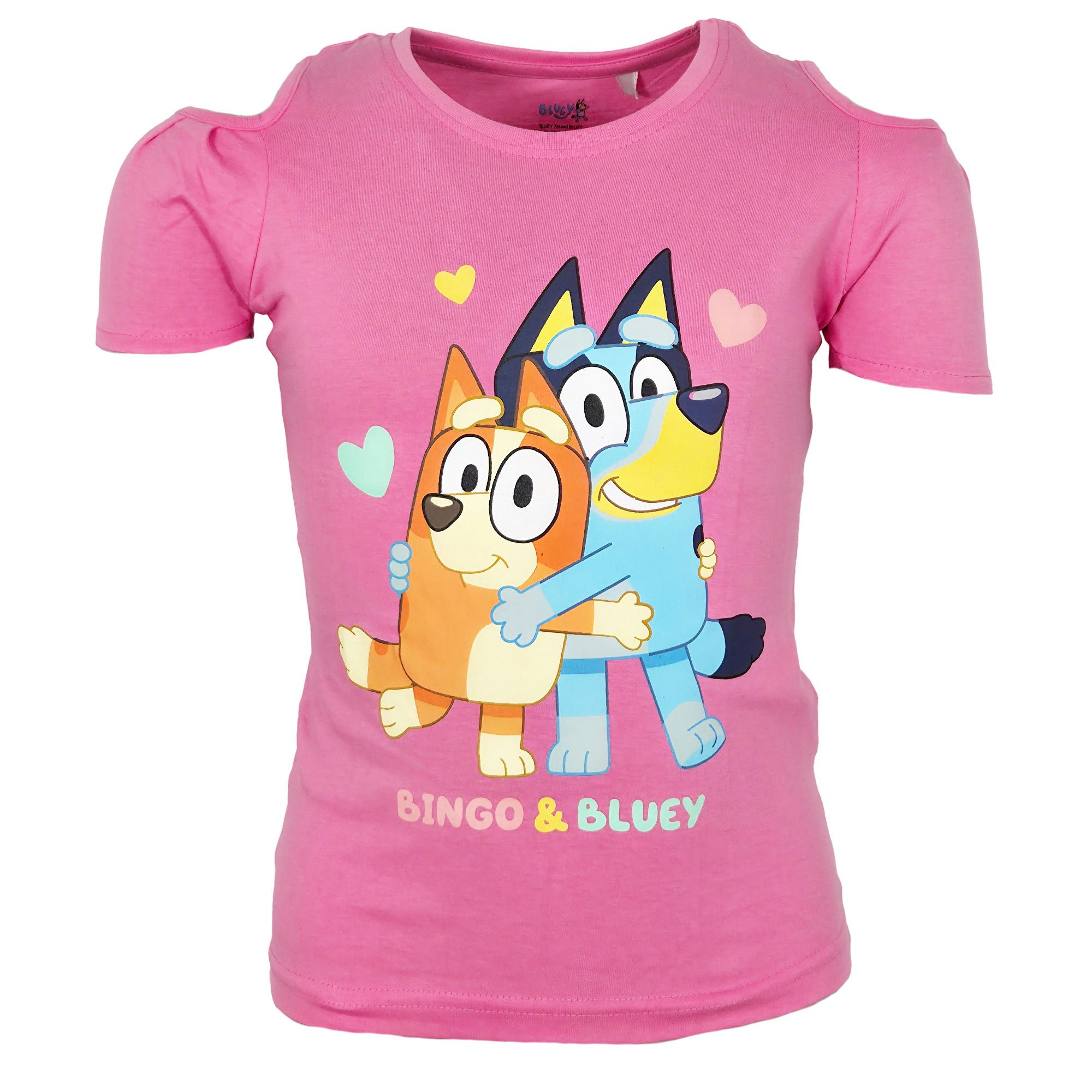 Print-Shirt Bluey Bingo Kinder Mädchen kurzarm T-Shirt Shirt