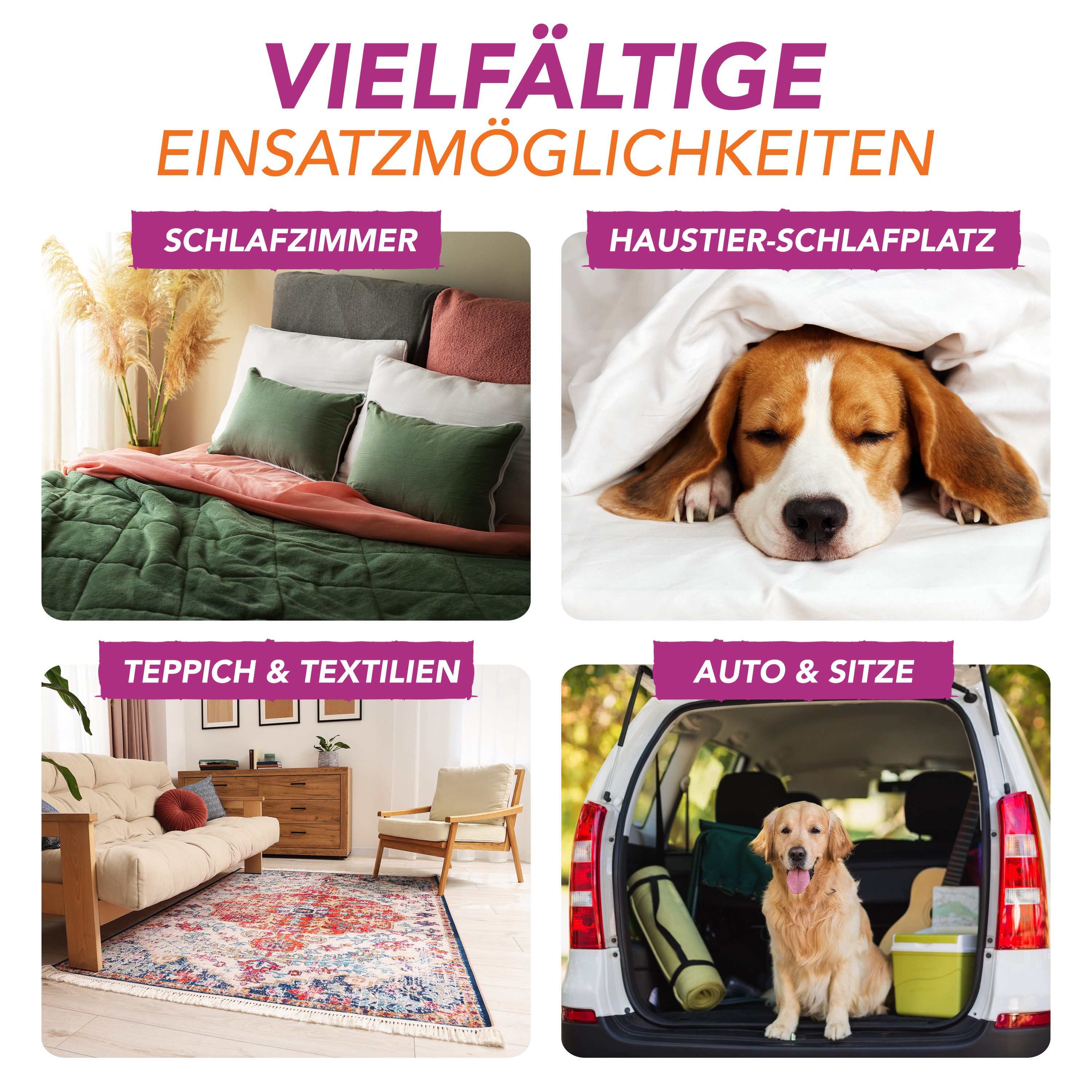 FUTUM Insektenspray Anti-Bettwanzen-Spray Floh-Mittel Ungeziefer-Spray, 1-St., biozidfreie Formulierung, auf Wasserbasis, brennt / ätzt nicht