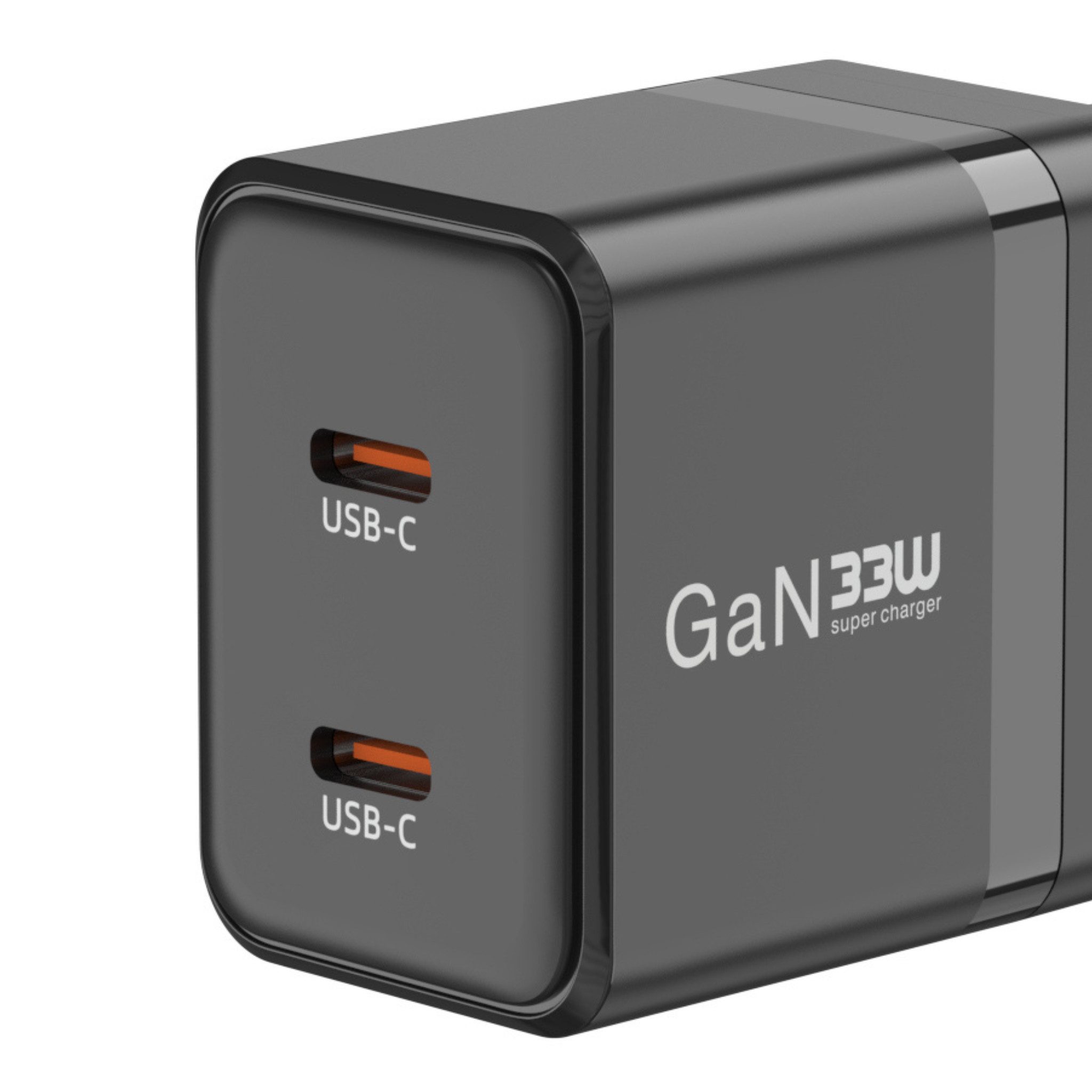 Zonoto Ladegerät für SAMSUNG und iPHONE 33W USB-C Schnellladegerät Adapter Smartphone-Ladegerät (33W Adapter - 2 USB-C Stecker, Netzstecker mit 2 USB-C Anschlüssen für iPhone 14, 15, 16, 17 X Xs Max, Apple iPhone Ladegerät)