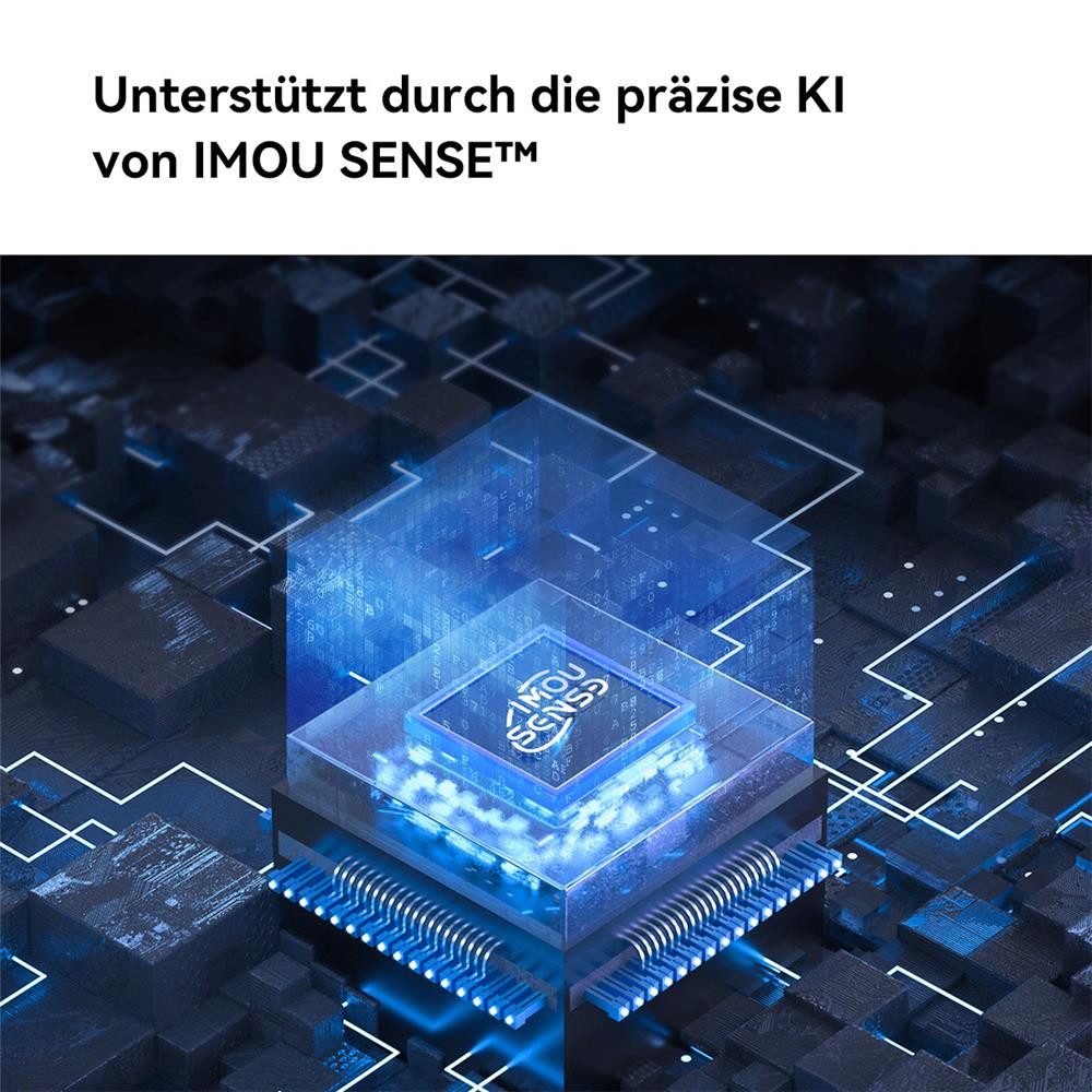 Imou Überwachungskamera Cruiser 2C 3K 5MP (Smart Home, Outdoor WLAN Kamera, Nachtsicht, wetterfest, weiß)