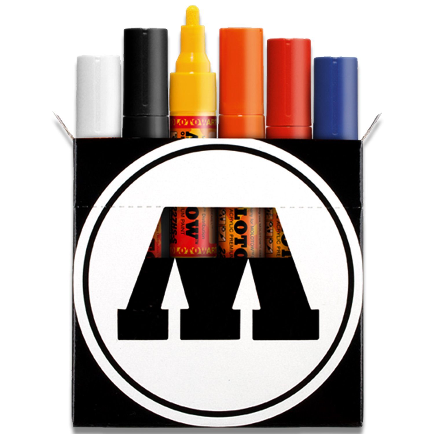 227HS-S MOLOTOW ONE4ALL Marker Marker Tryout-Kit Molotow 4mm