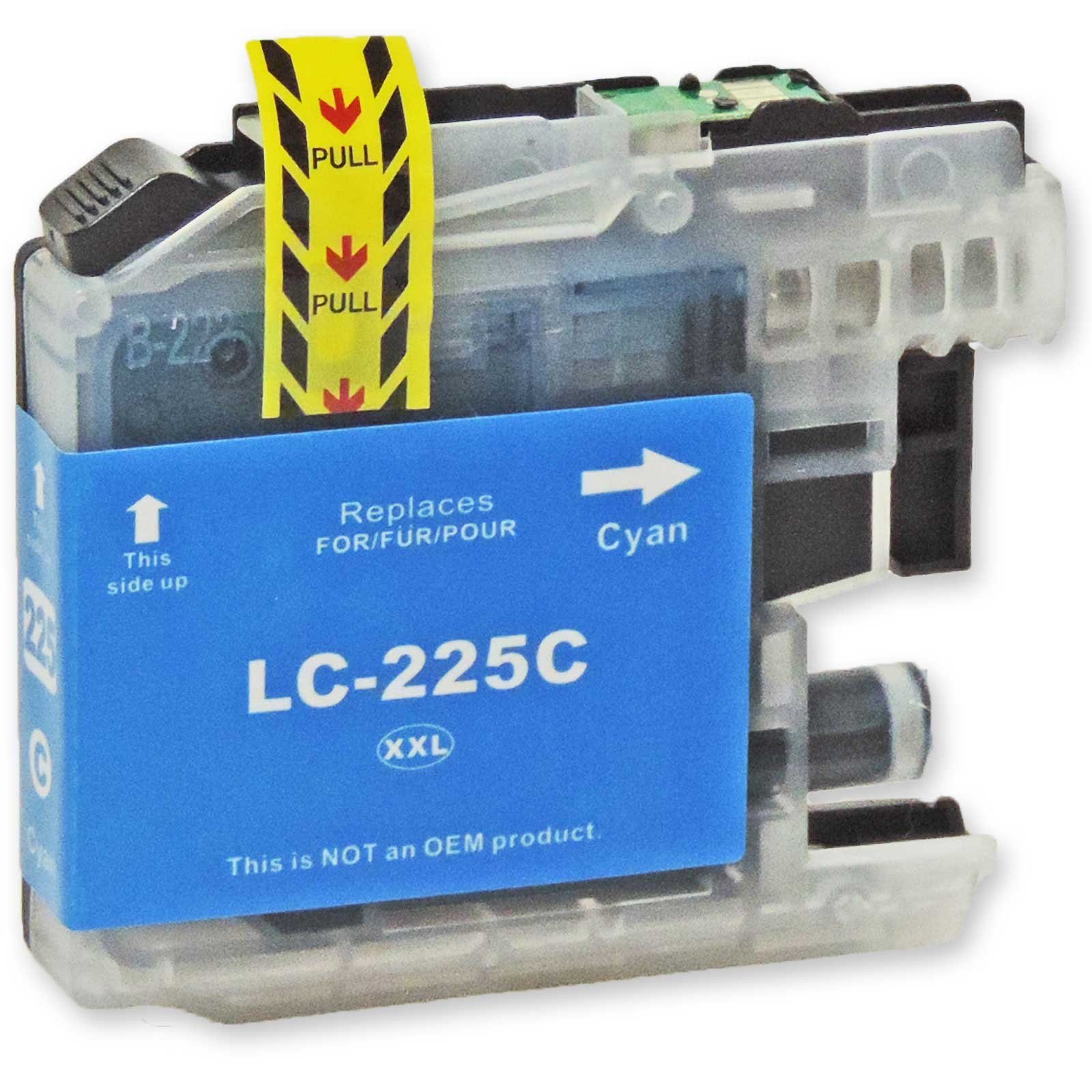 LC-225 Cyan Kompatibel D&C Brother XXL Tintenpatrone