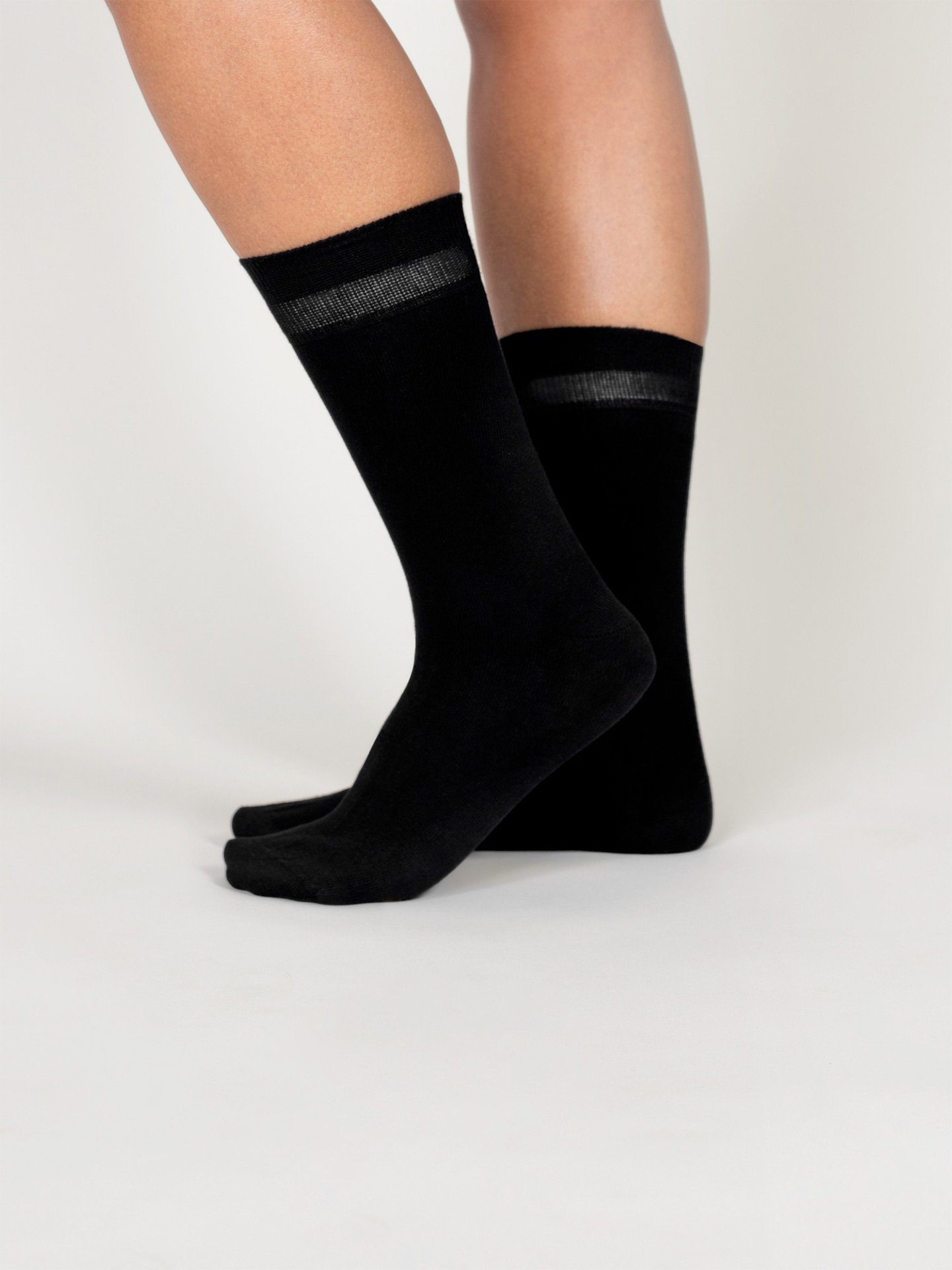 Textil Socken Erlich Maxi schwarz (3-Paar)