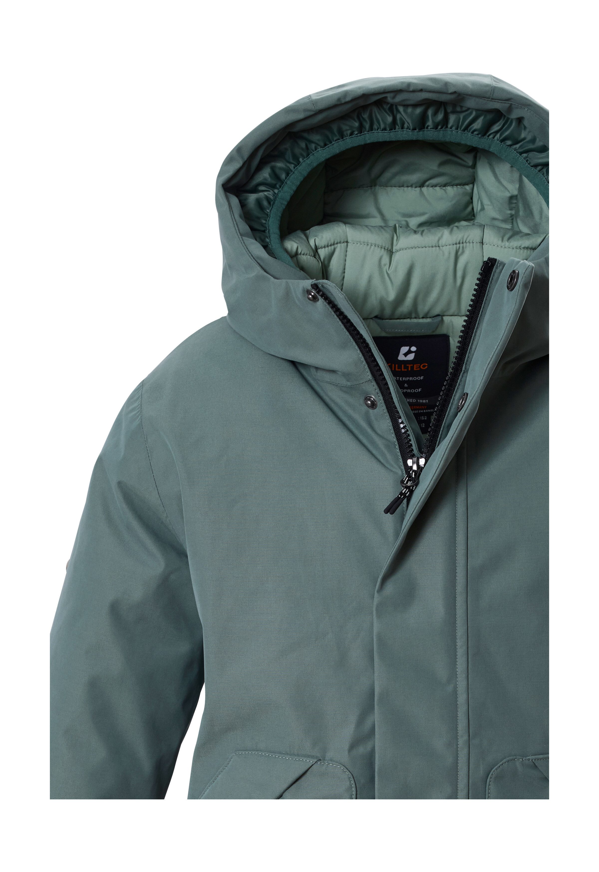 Killtec Funktionsjacke KOW 184 BYS JCKT Wattierte, wasserdichte Kids-Jacke mit Teflon EcoElite™ Imprägnierung – Bild 3 von 5