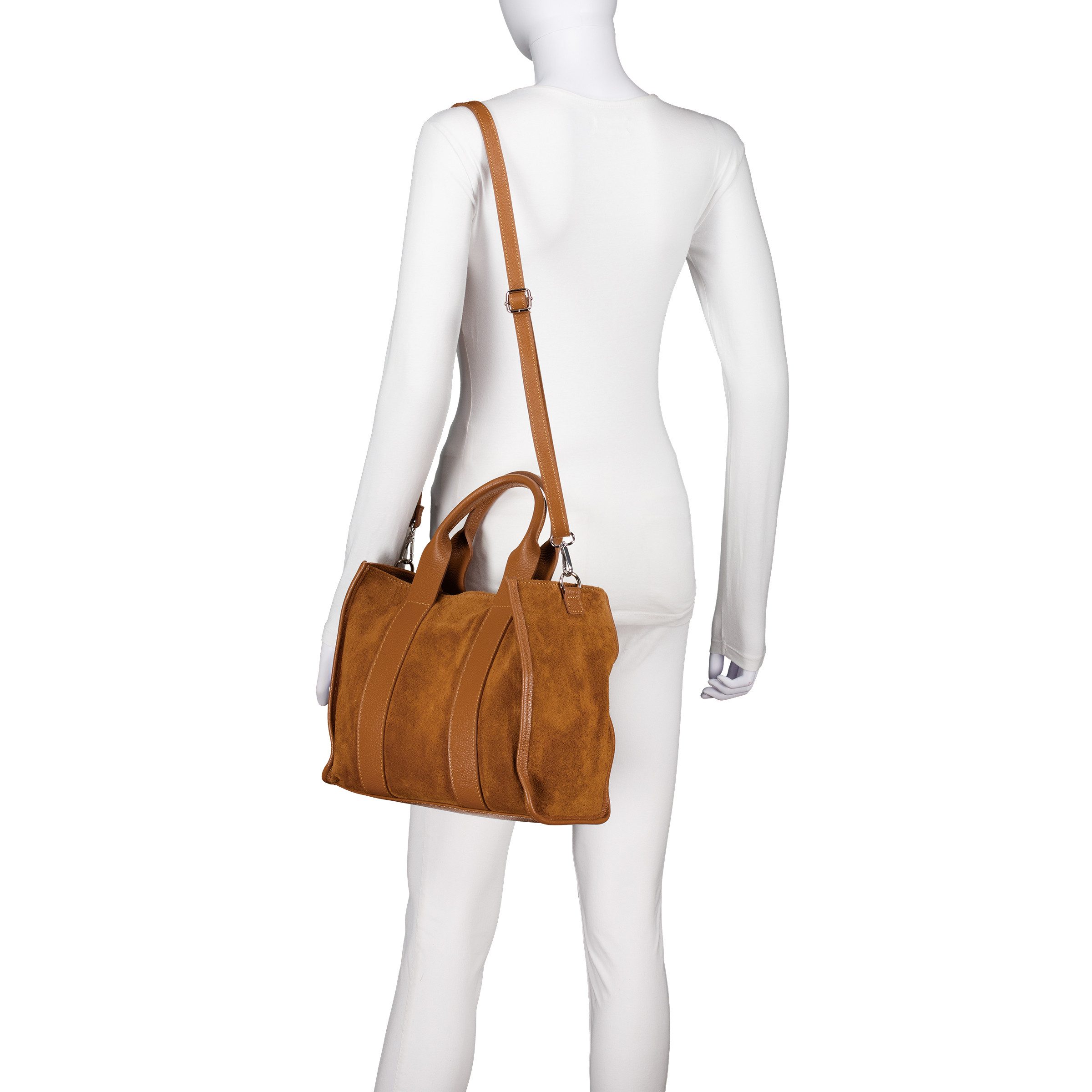 Hausfelder Manufaktur Handtasche Velours