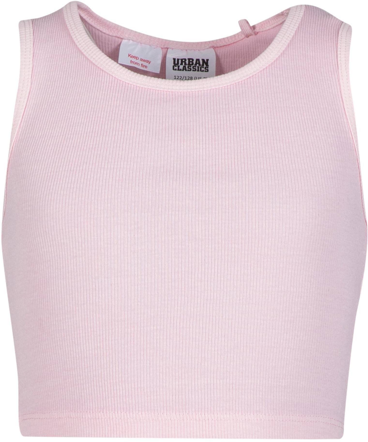 T-Shirt Kinder Washed Rib Jersey Cropped Top