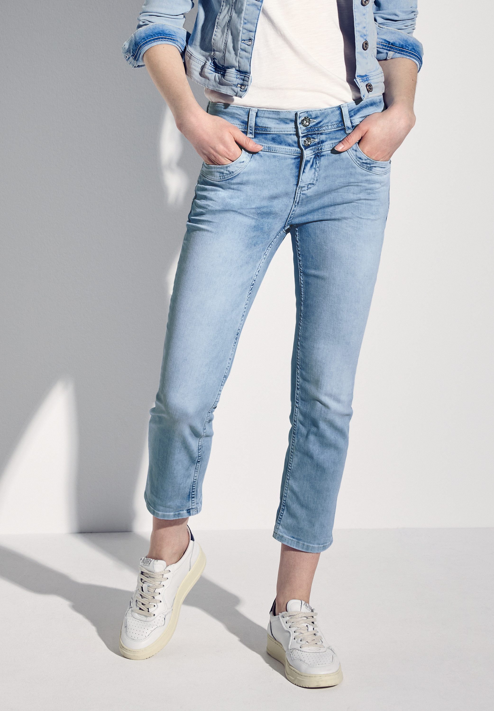STREET ONE 7/8-Jeans Style Jane im Five-Pocket Style