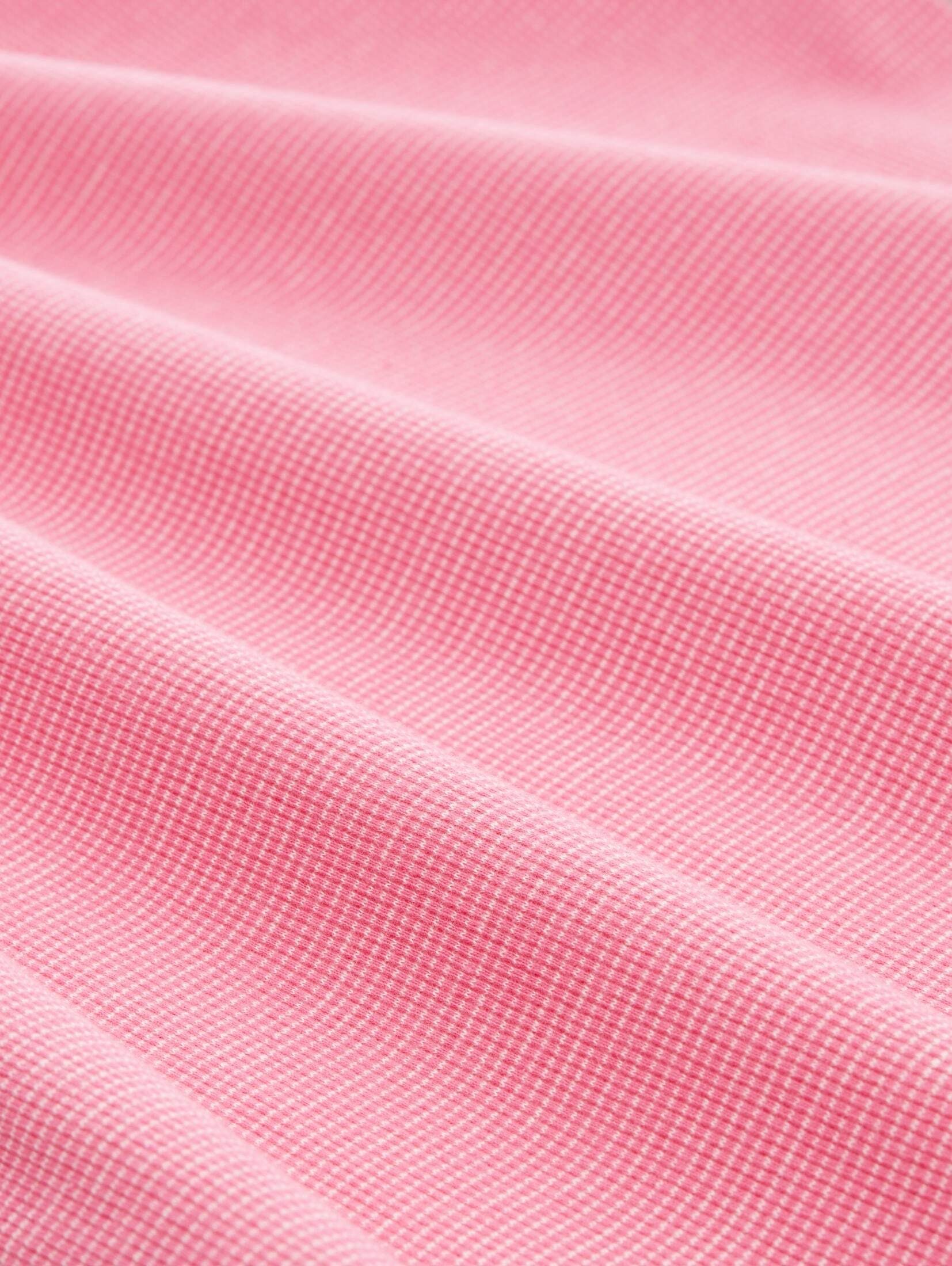 TOM ck offwhite pink Langarmshirt stripe T-Shirt mit TAILOR Bio-Baumwolle