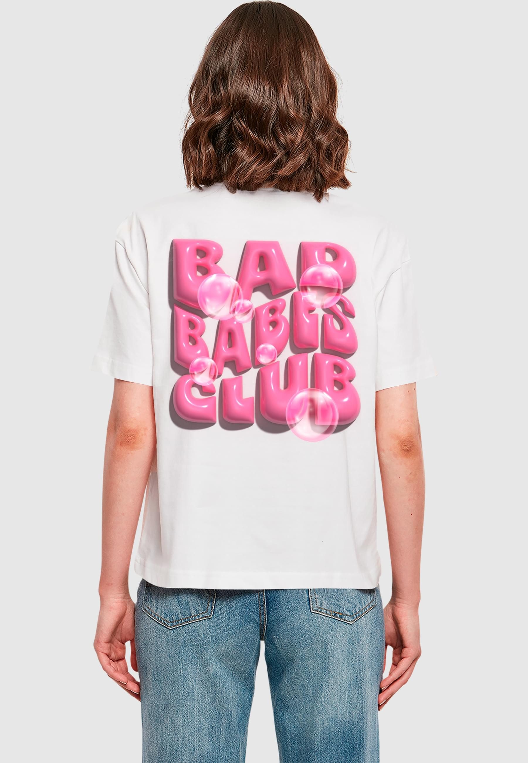 Miss Tee T-Shirt Miss Tee Damen Bad Babes Club Tee (1-tlg)