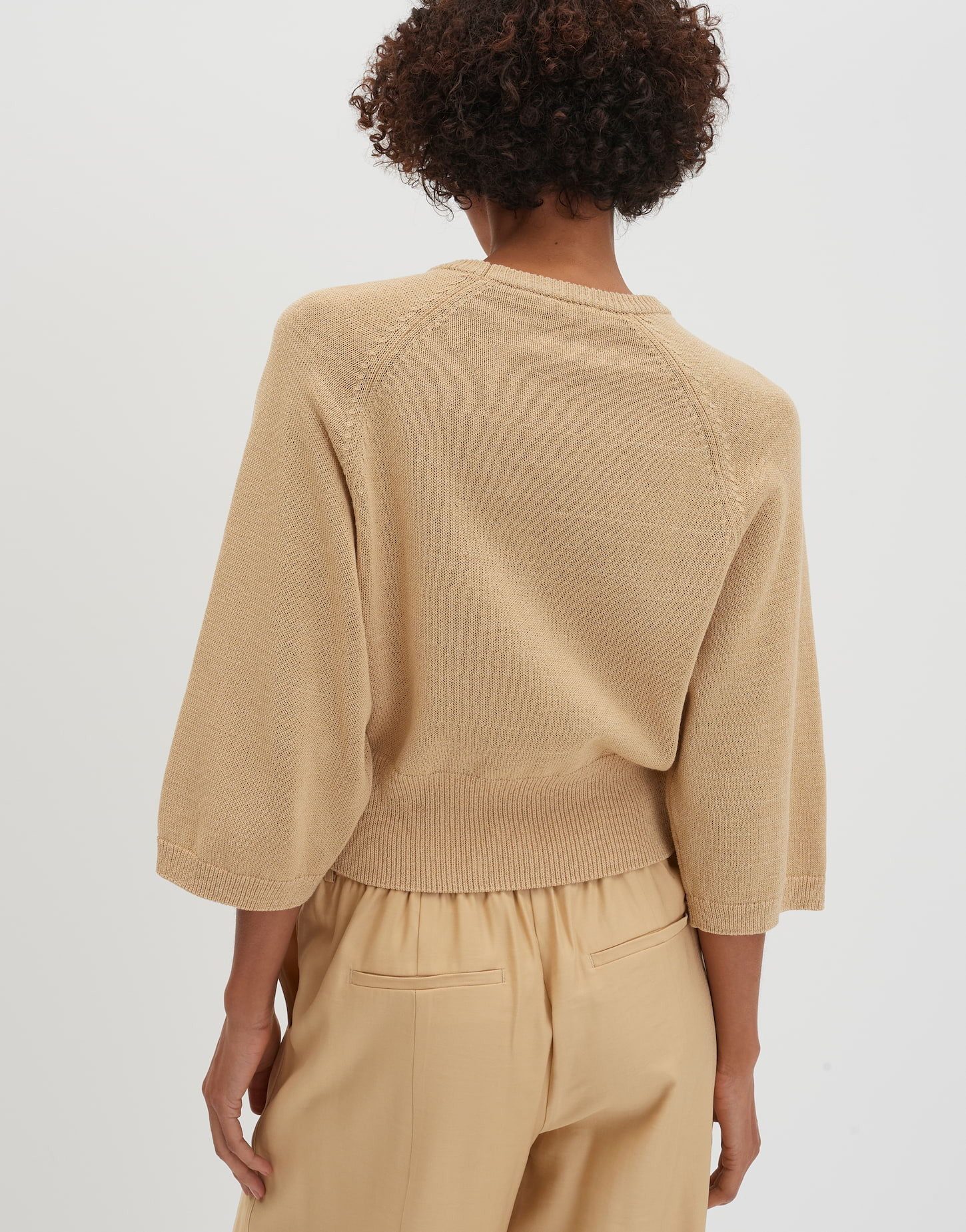 someday Strickpullover Tiliah aus Feinstrick in weiter Passform Mit leichter Transparenz für luftige Layering-Looks