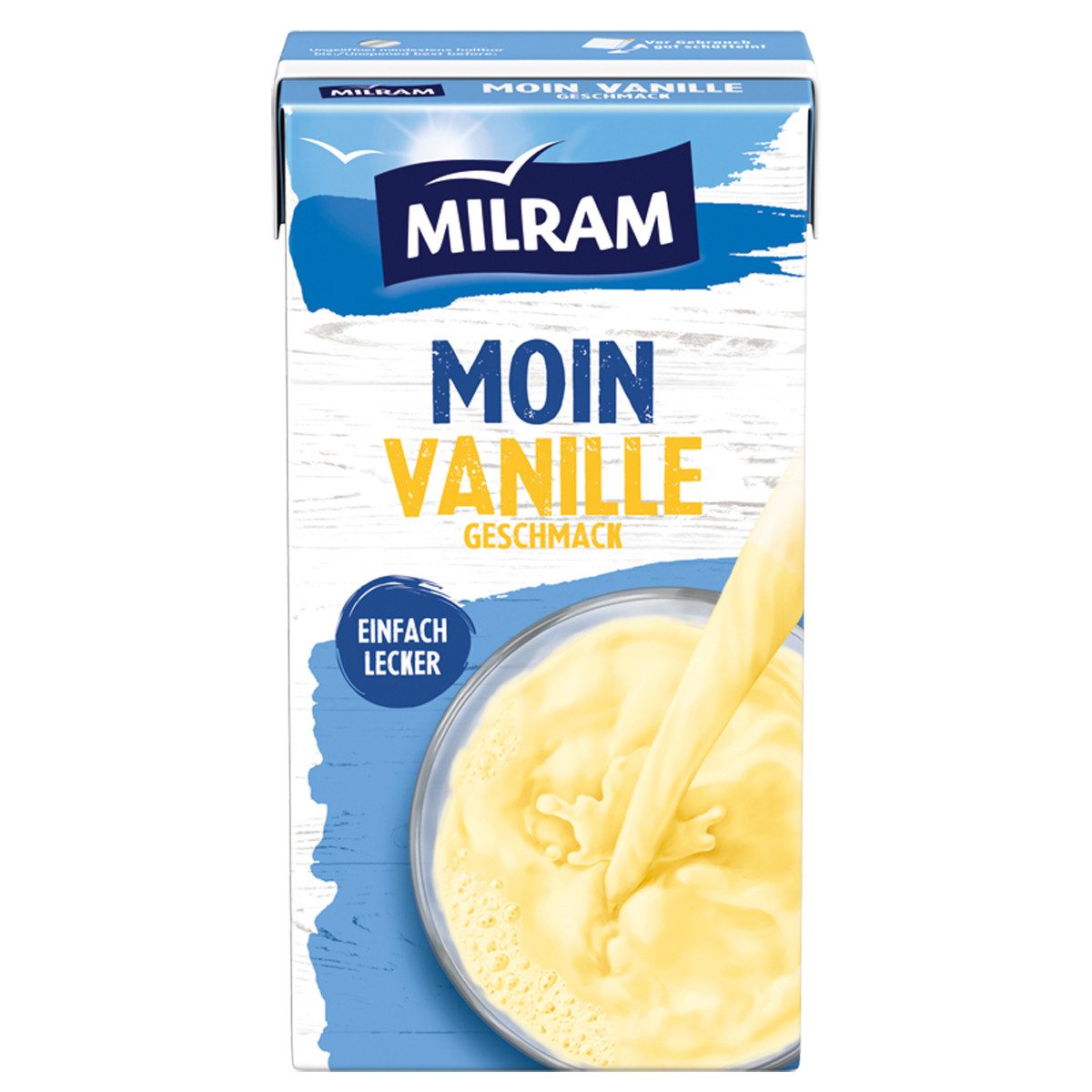 MILRAM Kakao, Milram Moin Typ Vanille köstliches Milch Mischgetränk 500ml 20er Pack