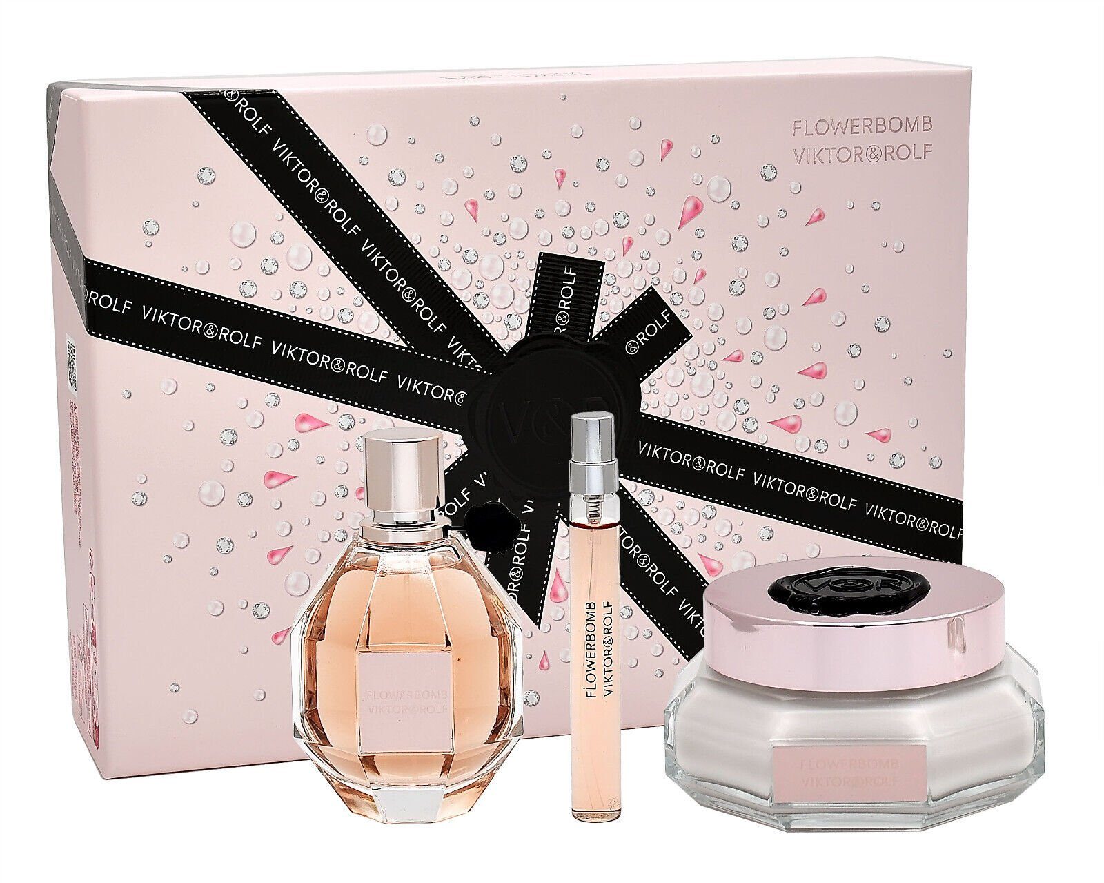 Viktor & Rolf Duft-Set VIKTOR&ROLF FLOWERBOMB EDP 100ML + BL 200ML+ EDP 10ML